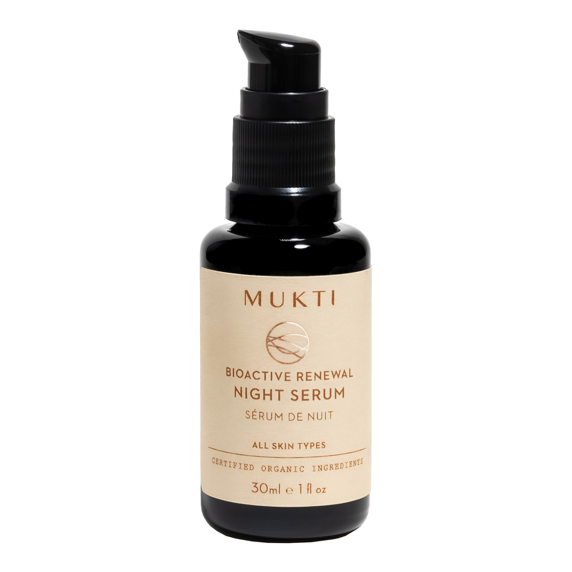 Mukti Organics Bioactive Renewal Night Serum