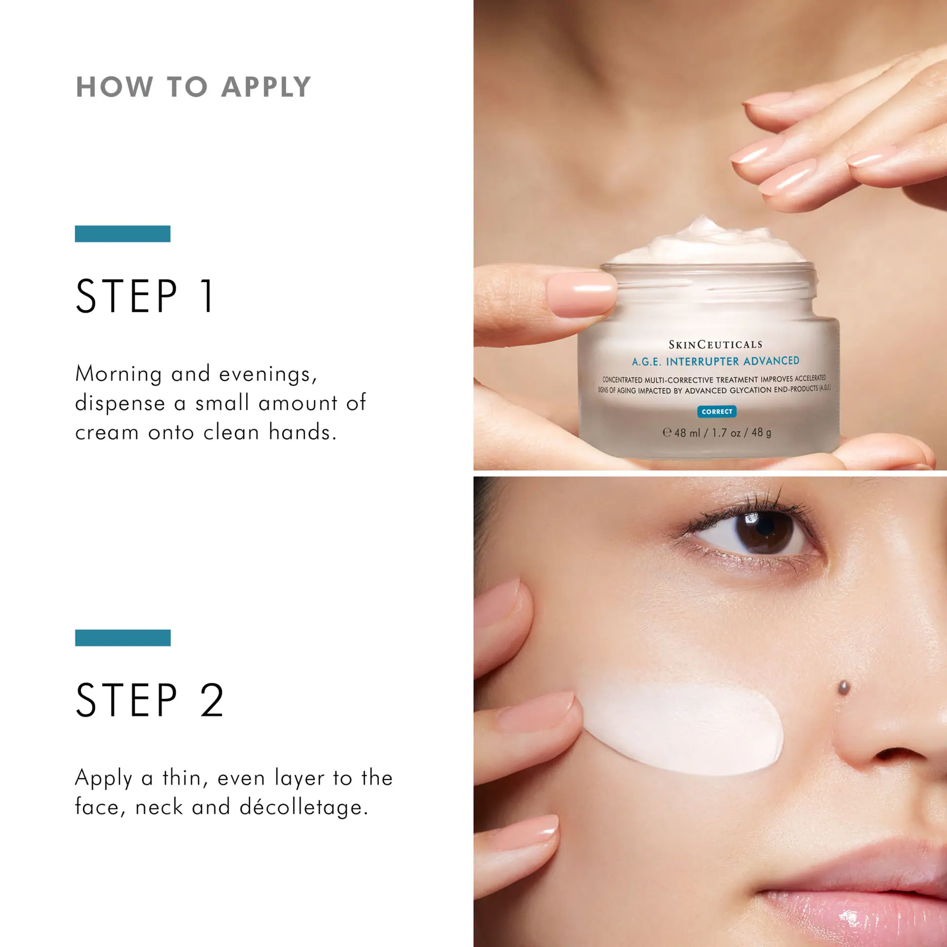 SkinCeuticals A.G.E. Interrupter Advanced Anti-Wrinkle Cream 48ml