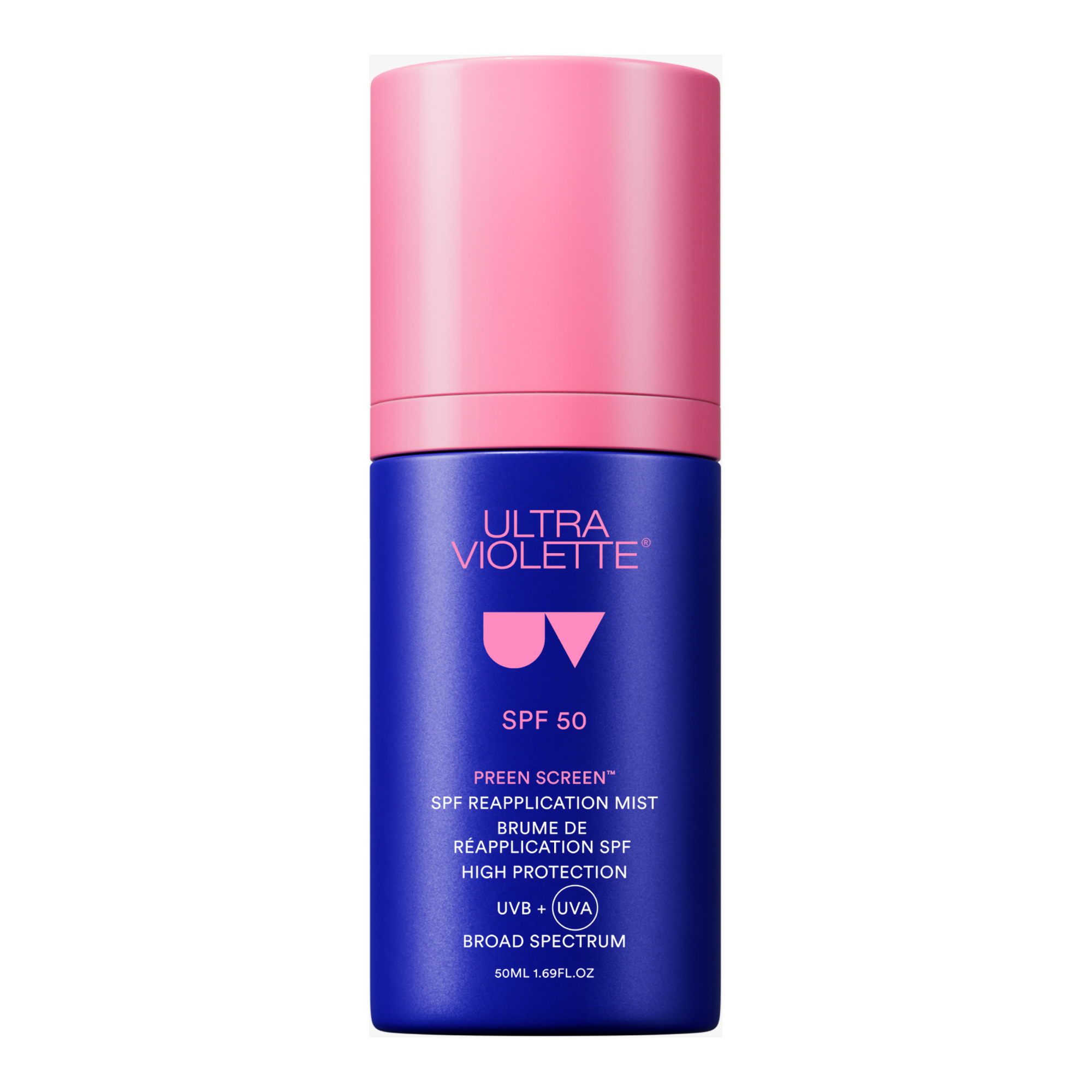 Ultra Violette Preen Screen SPF 50 Reapplication Mist 50ml