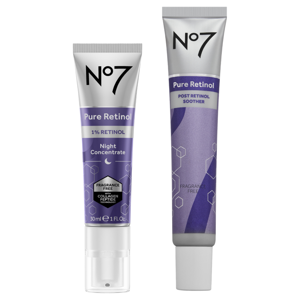 No7 Pure Retinol & Recovery Duo Bundle