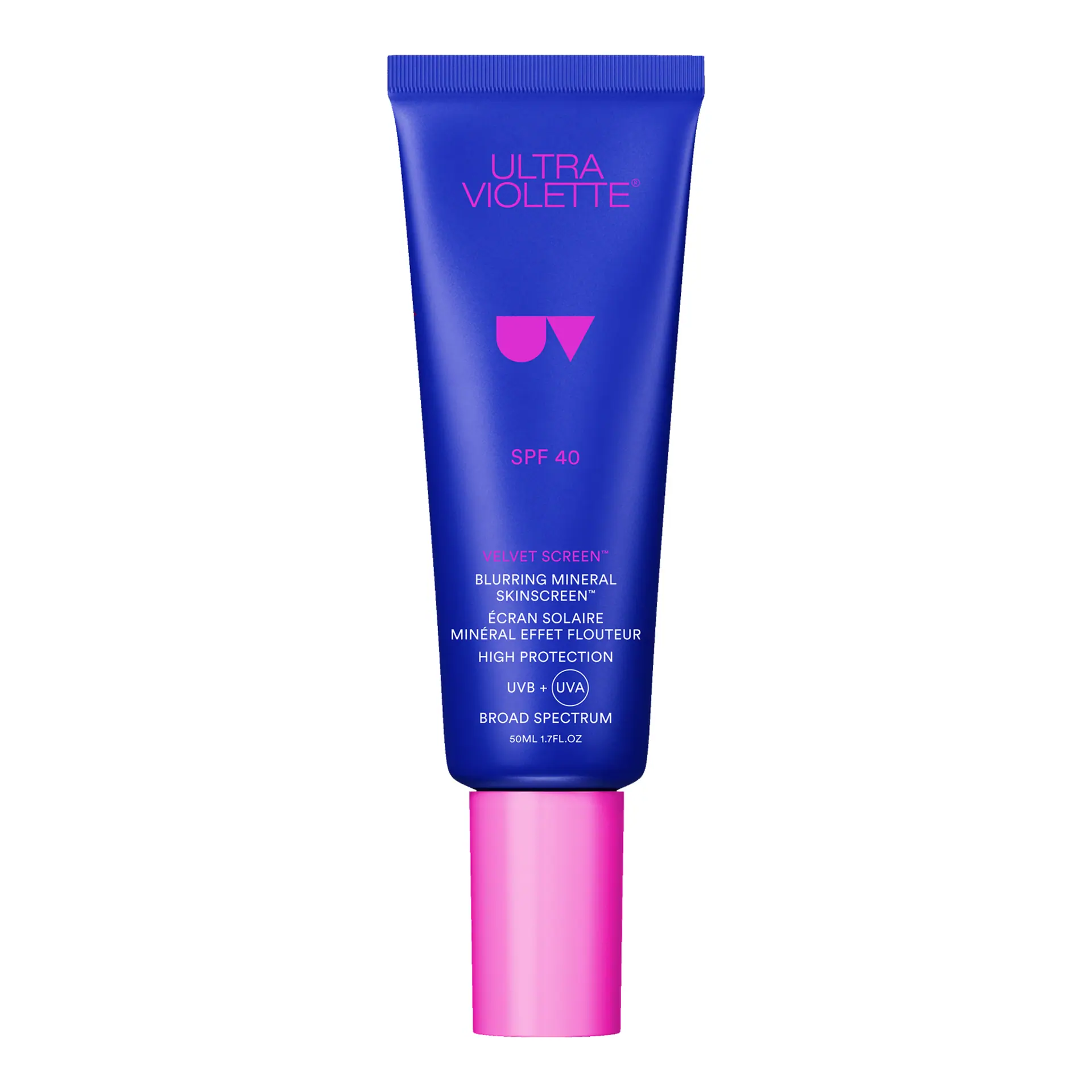 Ultra Violette Velvet Screen SPF 40 Blurring Mineral SKINSCREEN™ 50mL