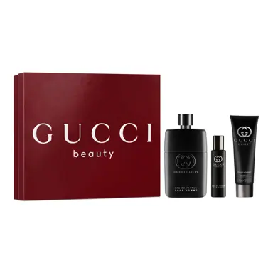 Gucci Beauty Gucci Guilty Pour Homme Eau de Parfum for Men and Shower Gel Trio Gift Set