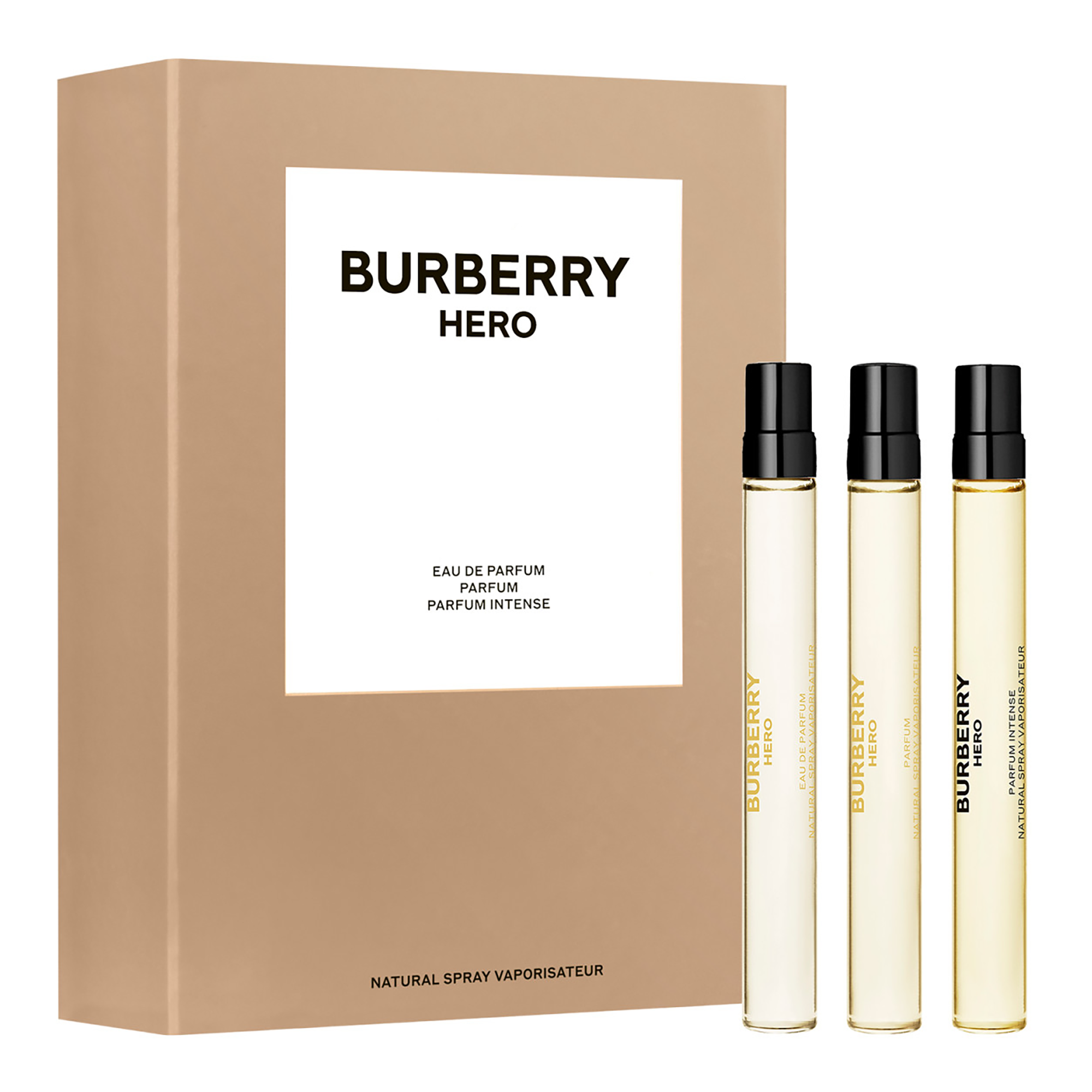Burberry Hero Eau de Parfum & Parfum for Men Trio Gift Set
