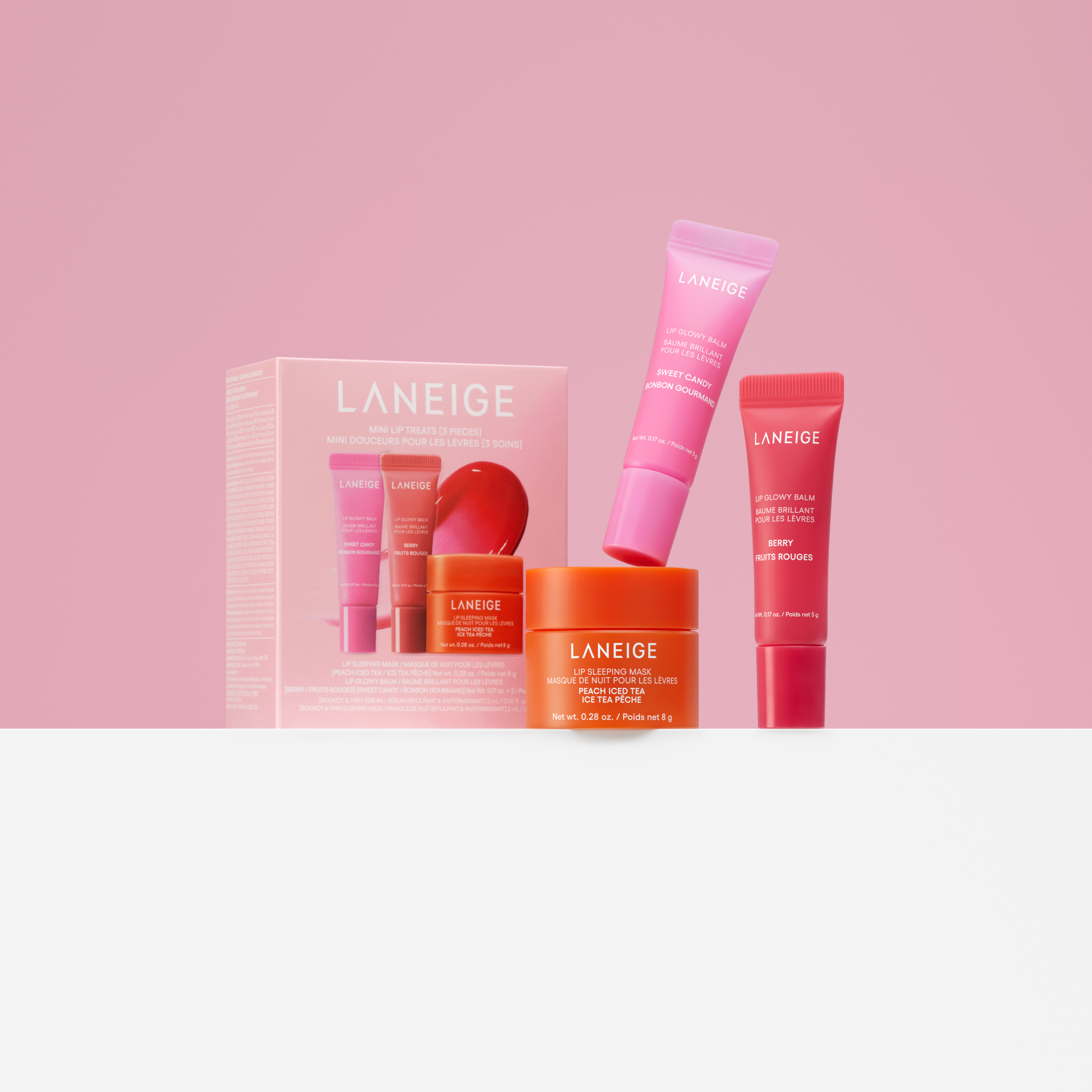 Laneige Mini Lip Treats Bestseller Lip Trio Limited Edition