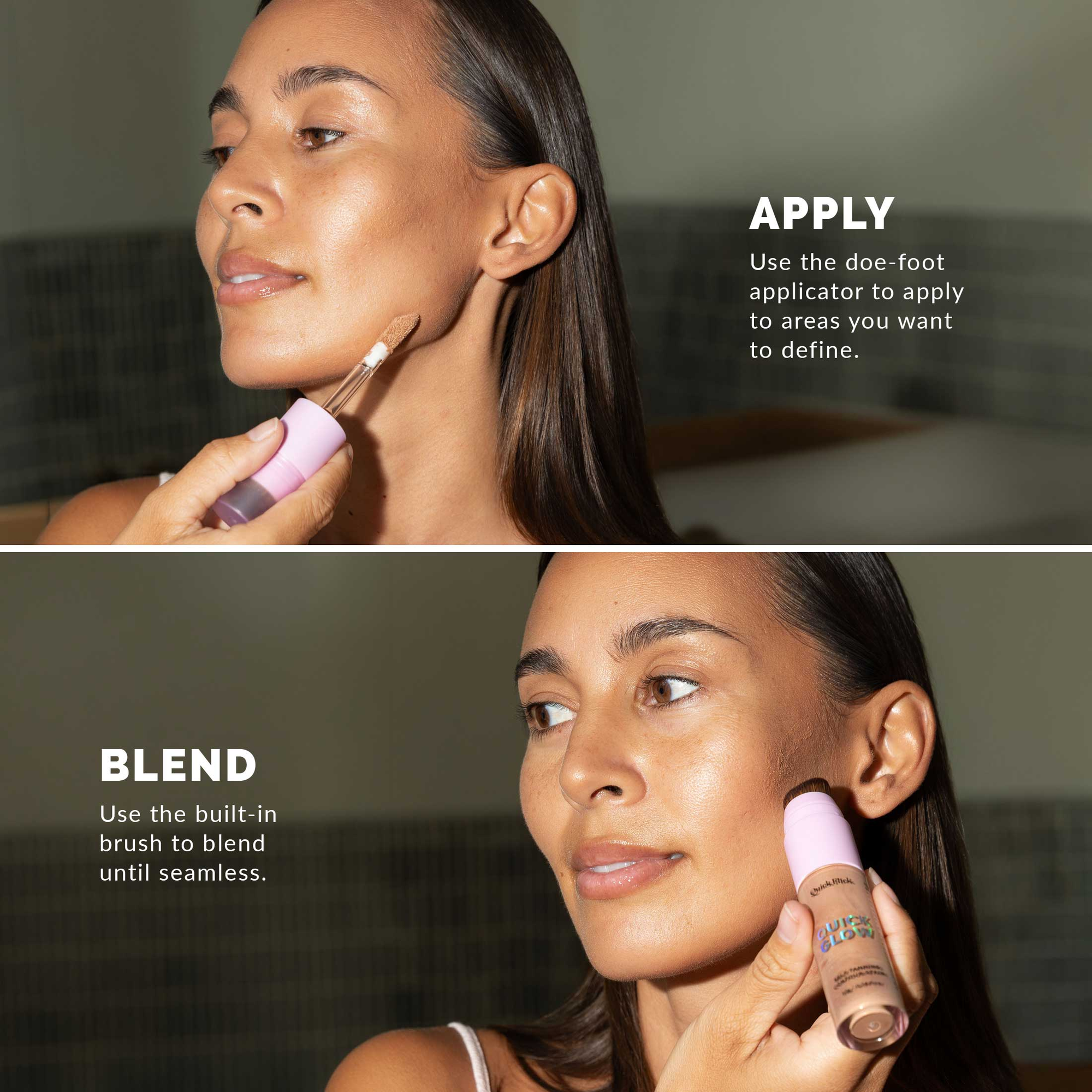 The Quick Flick Quick Glow Self Tanning Contour Stain