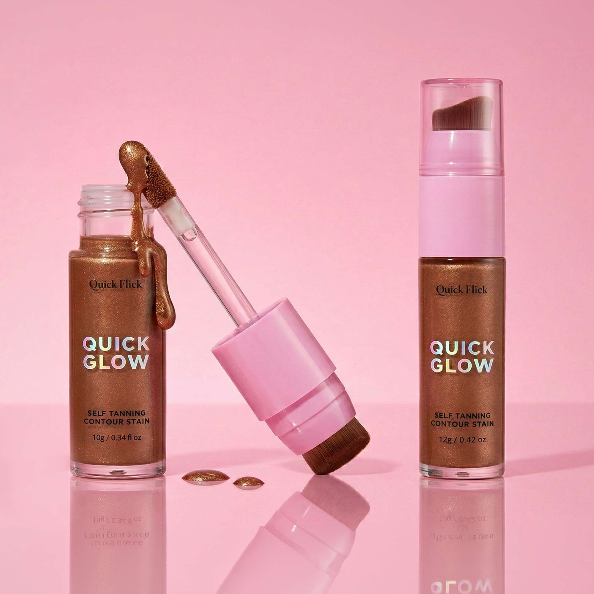 The Quick Flick Quick Glow Self Tanning Contour Stain