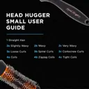 Denman DHH2 Head Hugger 33mm Orange Brush