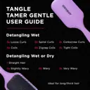 Denman D90 Tangle Tamer Ultra Mini Pink Brush