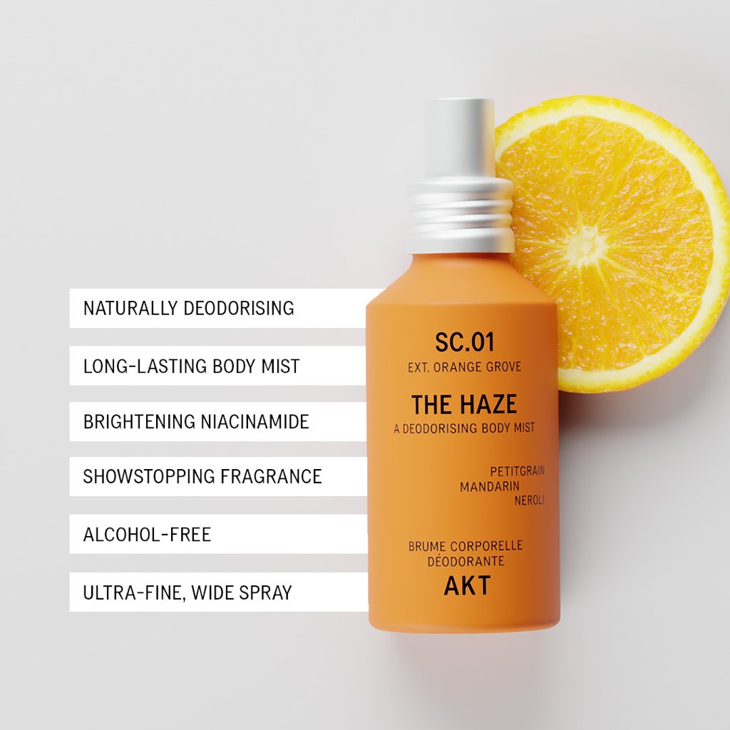 AKT London The Haze Body Deodorizing Mist - Orange Grove Sc.01