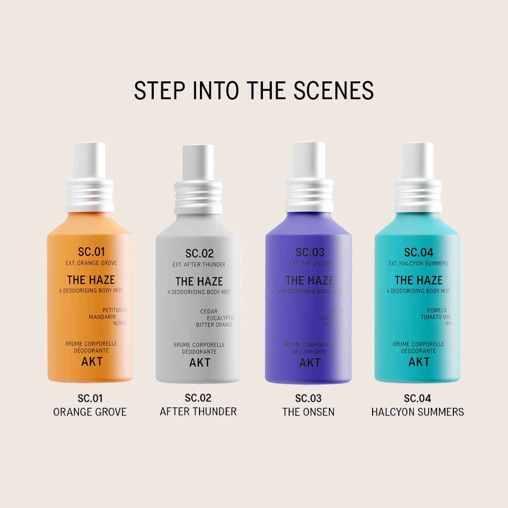 AKT London The Haze Body Deodorizing Mist - After Thunder Sc.02