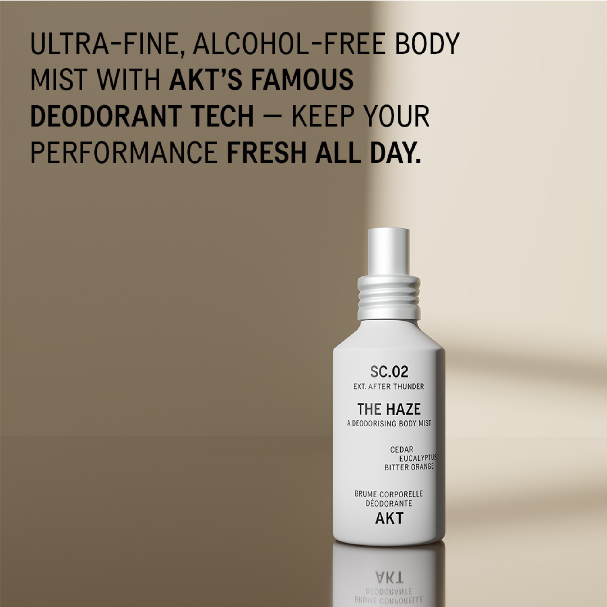 AKT London The Haze Body Deodorizing Mist - After Thunder Sc.02