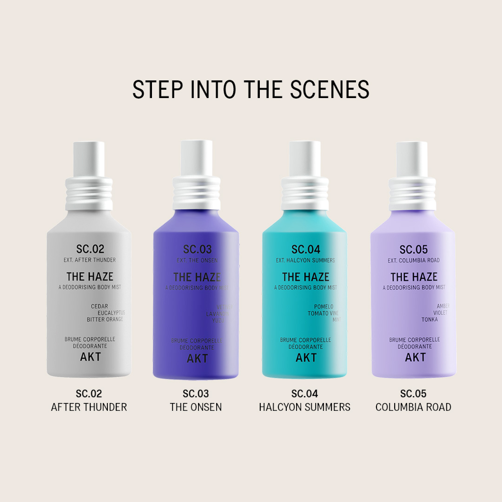 AKT London The Haze Body Deodorizing Mist - The Onsen Sc.03