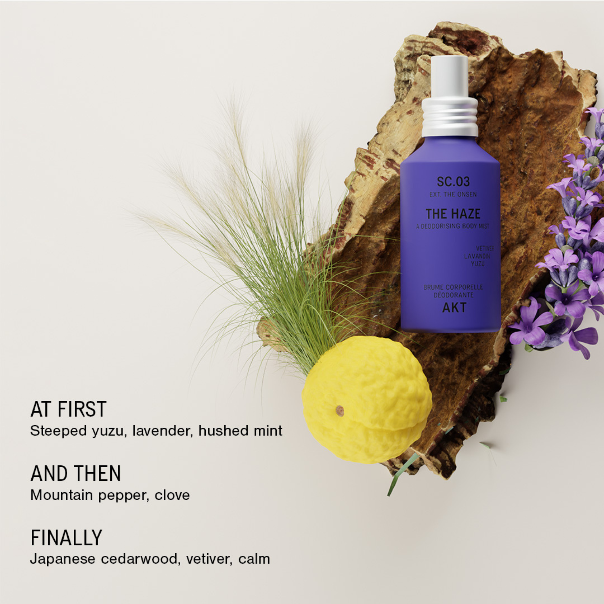 AKT London The Haze Body Deodorizing Mist - The Onsen Sc.03