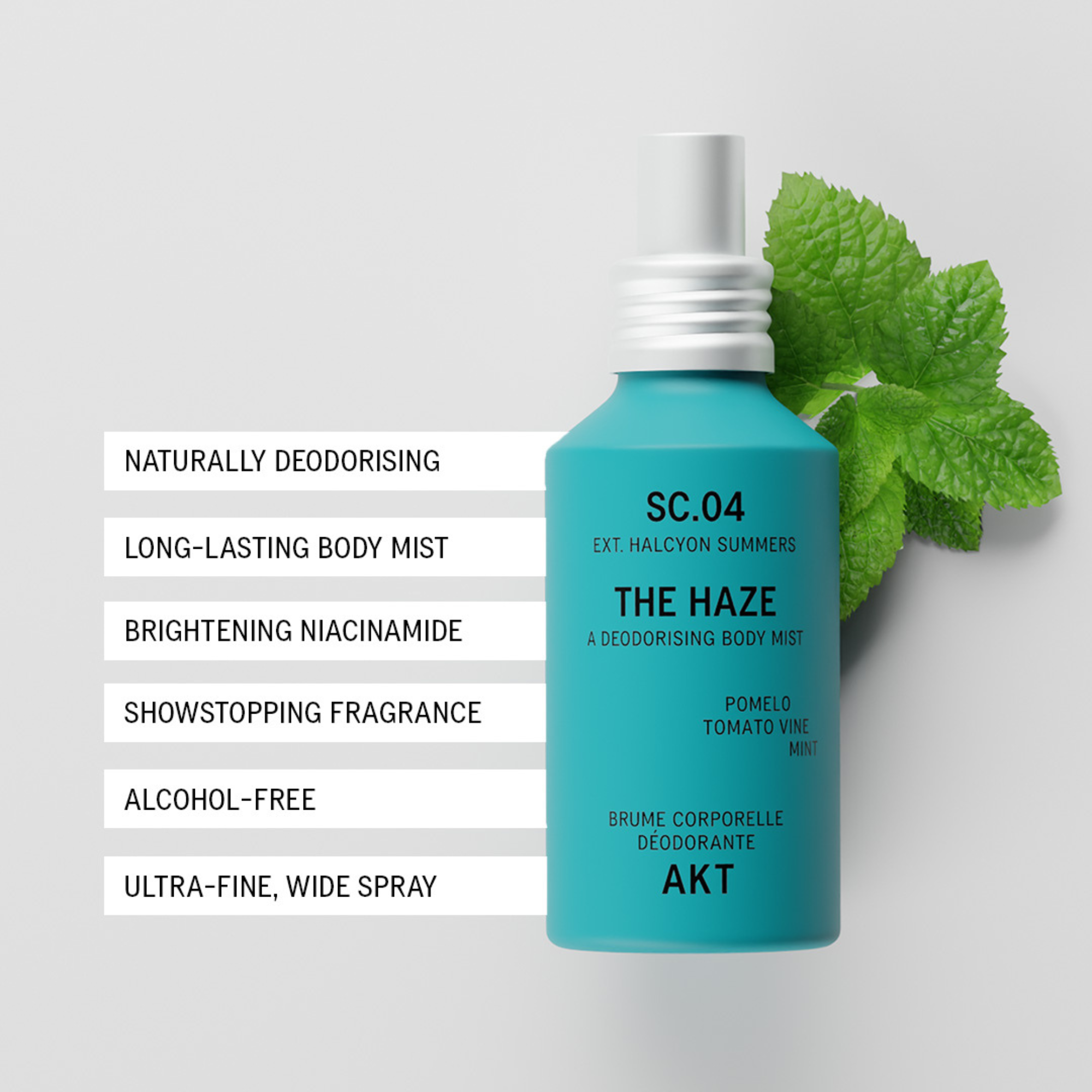 AKT London The Haze Body Deodorizing Mist - Halcyon Summers Sc.04