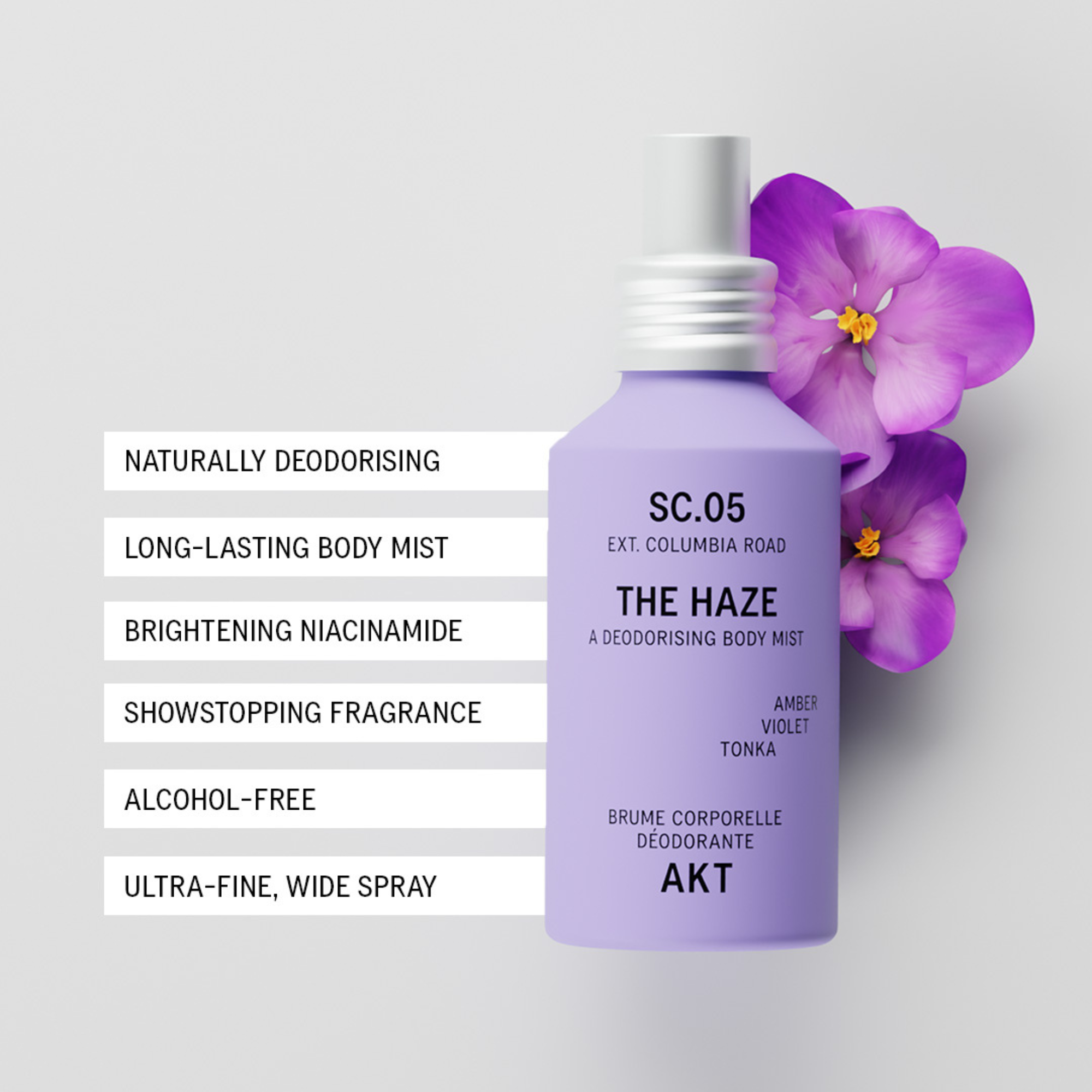 AKT London The Haze Body Deodorizing Mist - Columbia Road Sc.05