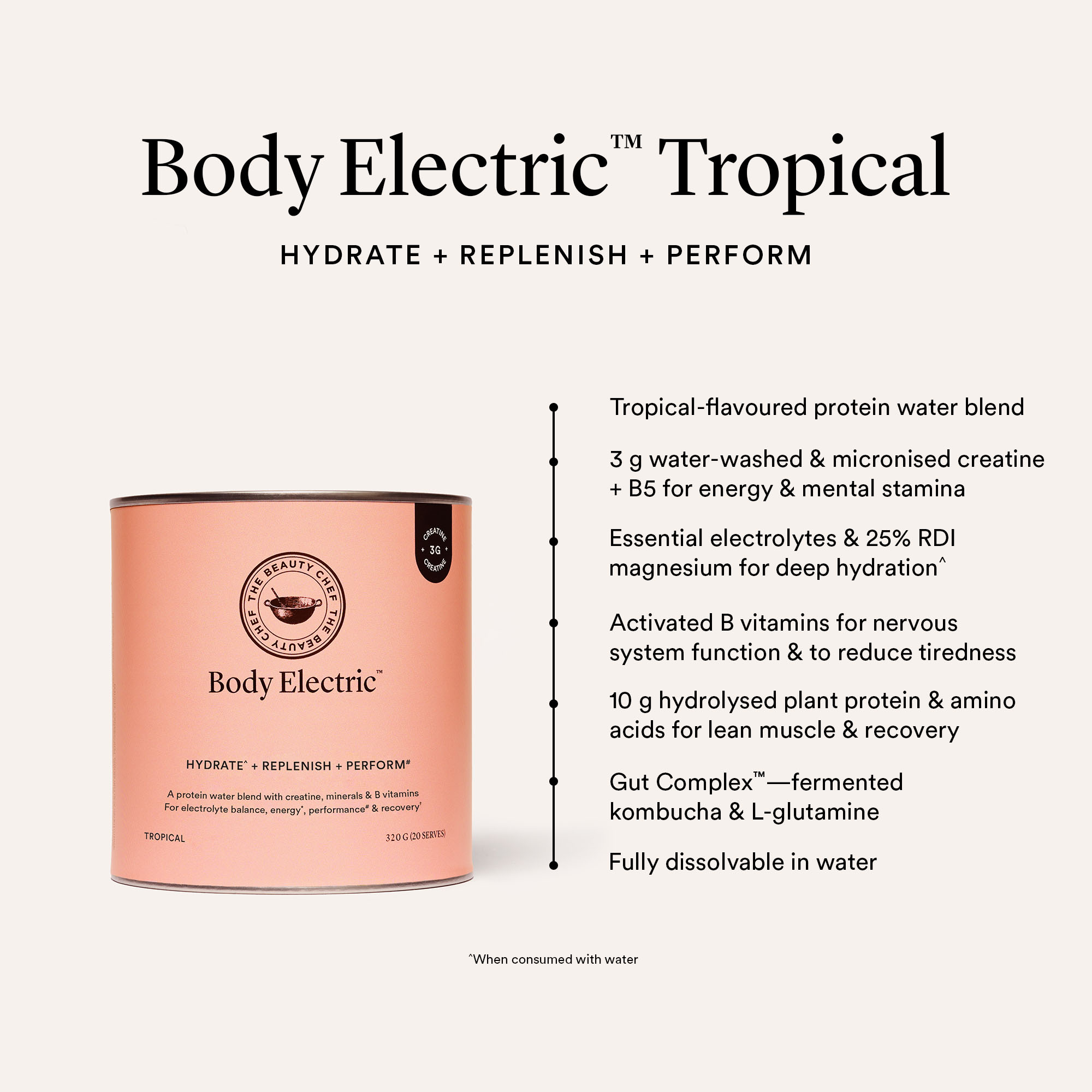 The Beauty Chef Body Electric™ Tropical