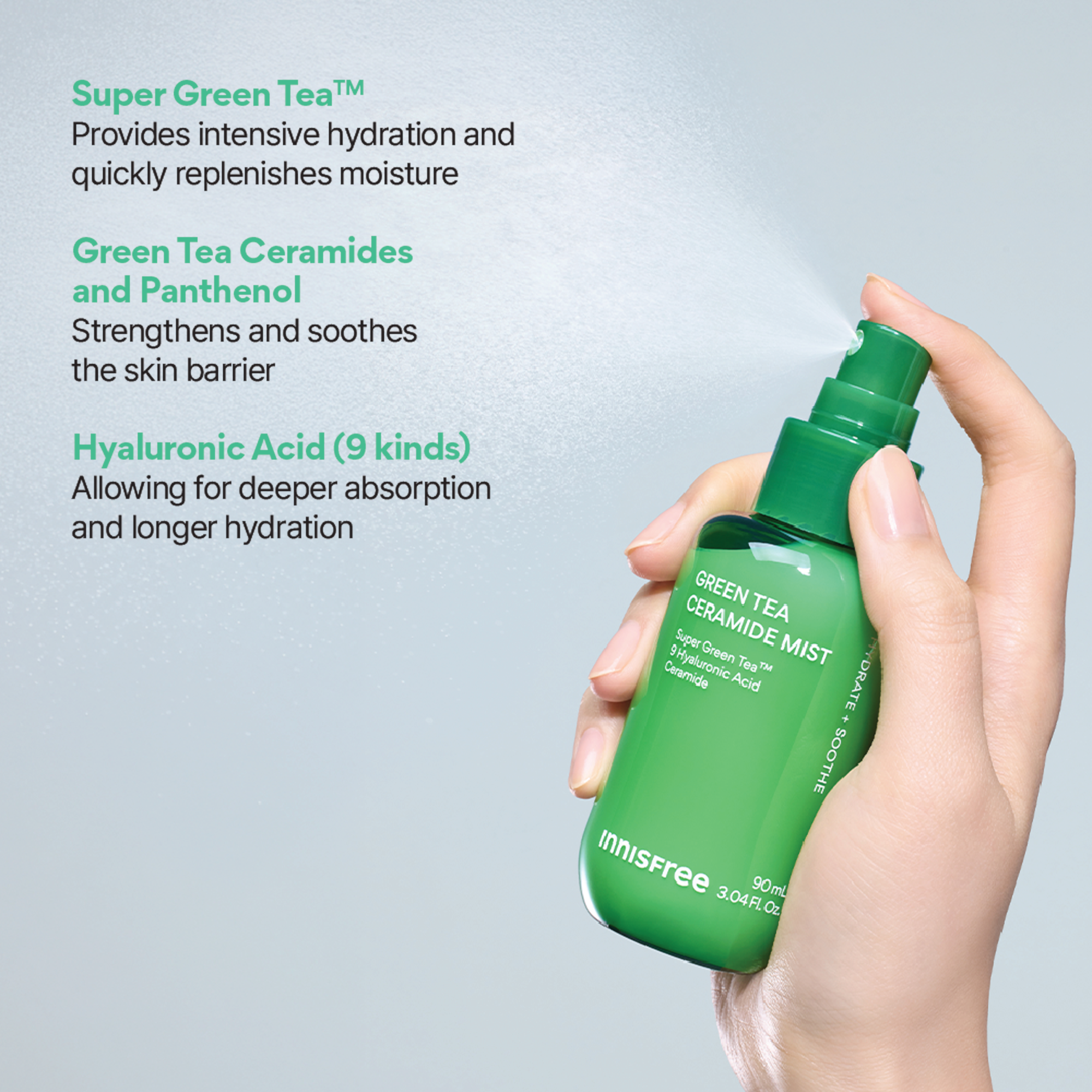 Innisfree Green Tea Ceramide Mist
