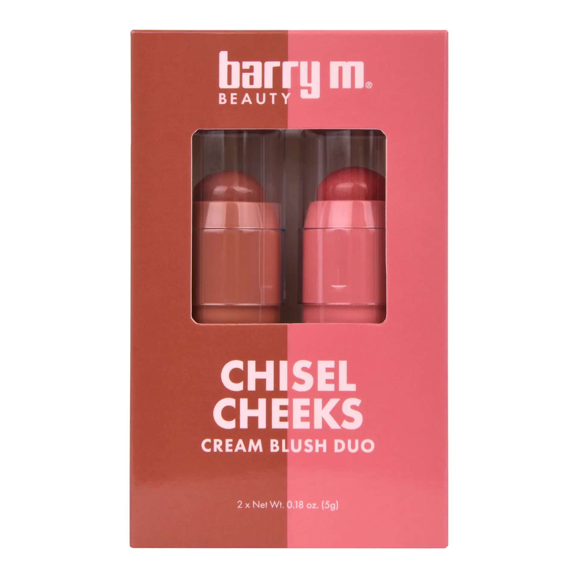 Barry M Chisel Cheeks Blush Cream Sticks 2 Piece Set