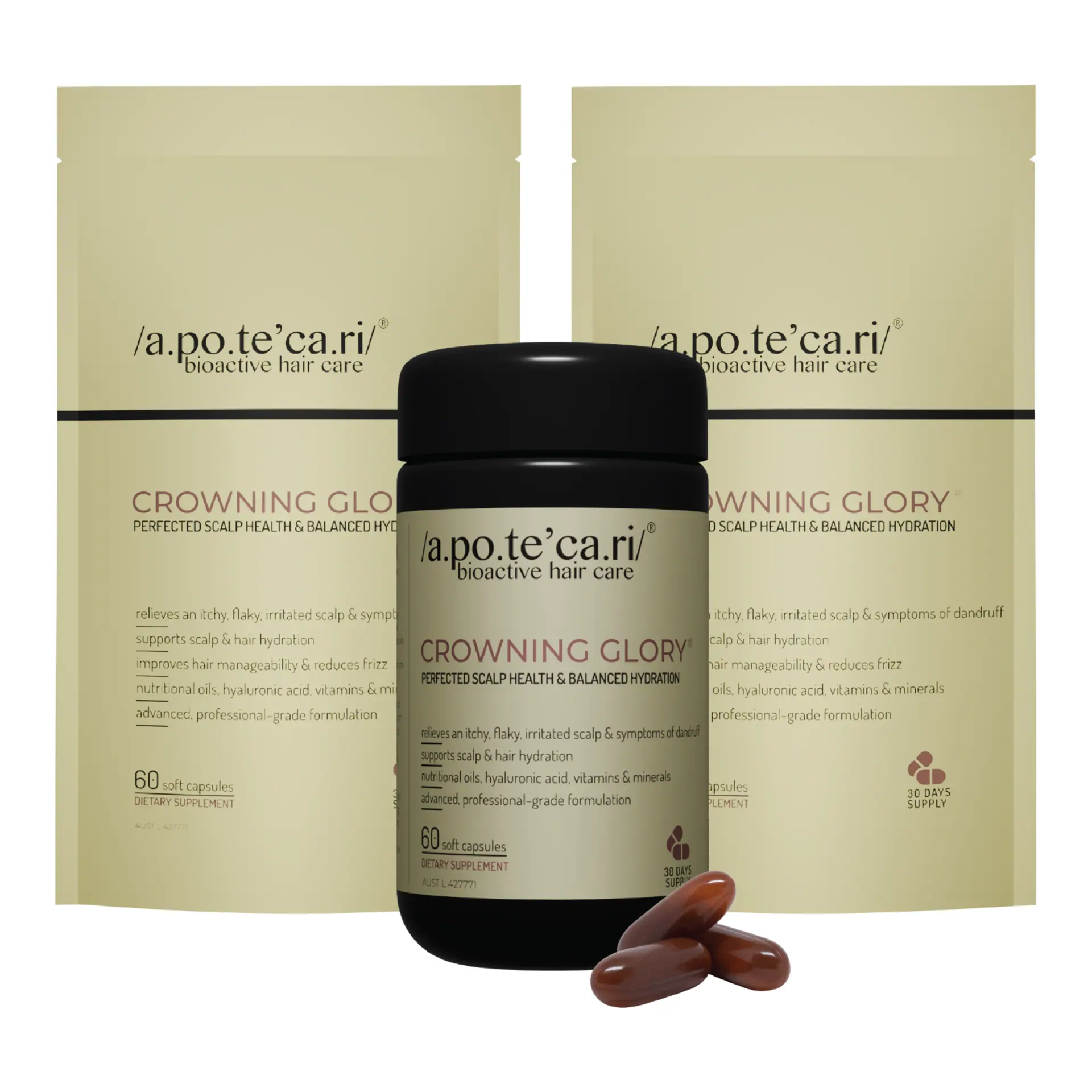 Apotecari Crowning Glory 90 Day Kit