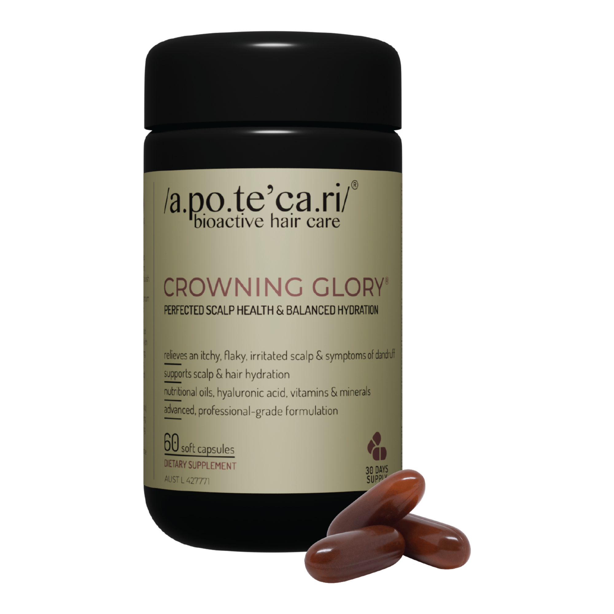 Apotecari Crowning Glory 30 Day Bottle