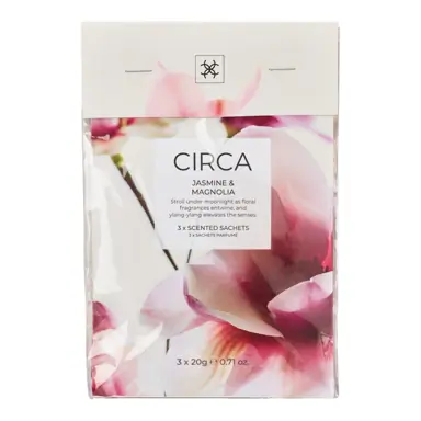CIRCA Scented Sachet 3 x 20g - Jasmine & Magnolia