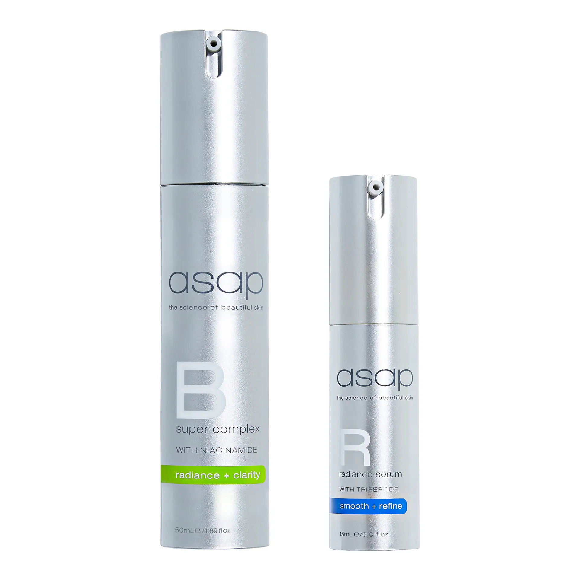 asap Super B 50ml and Radiance 15ml Set