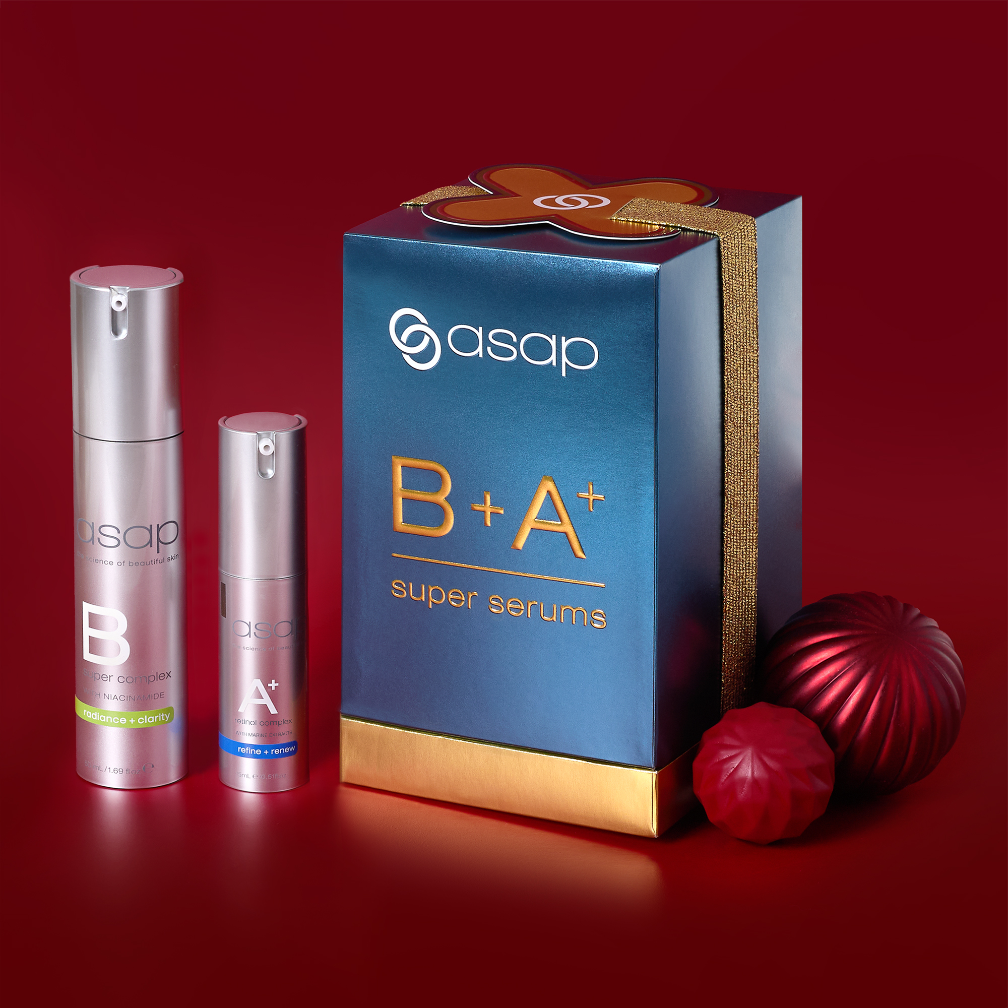 asap Super B 50ml and SuperA+ Retinol 15ml Set