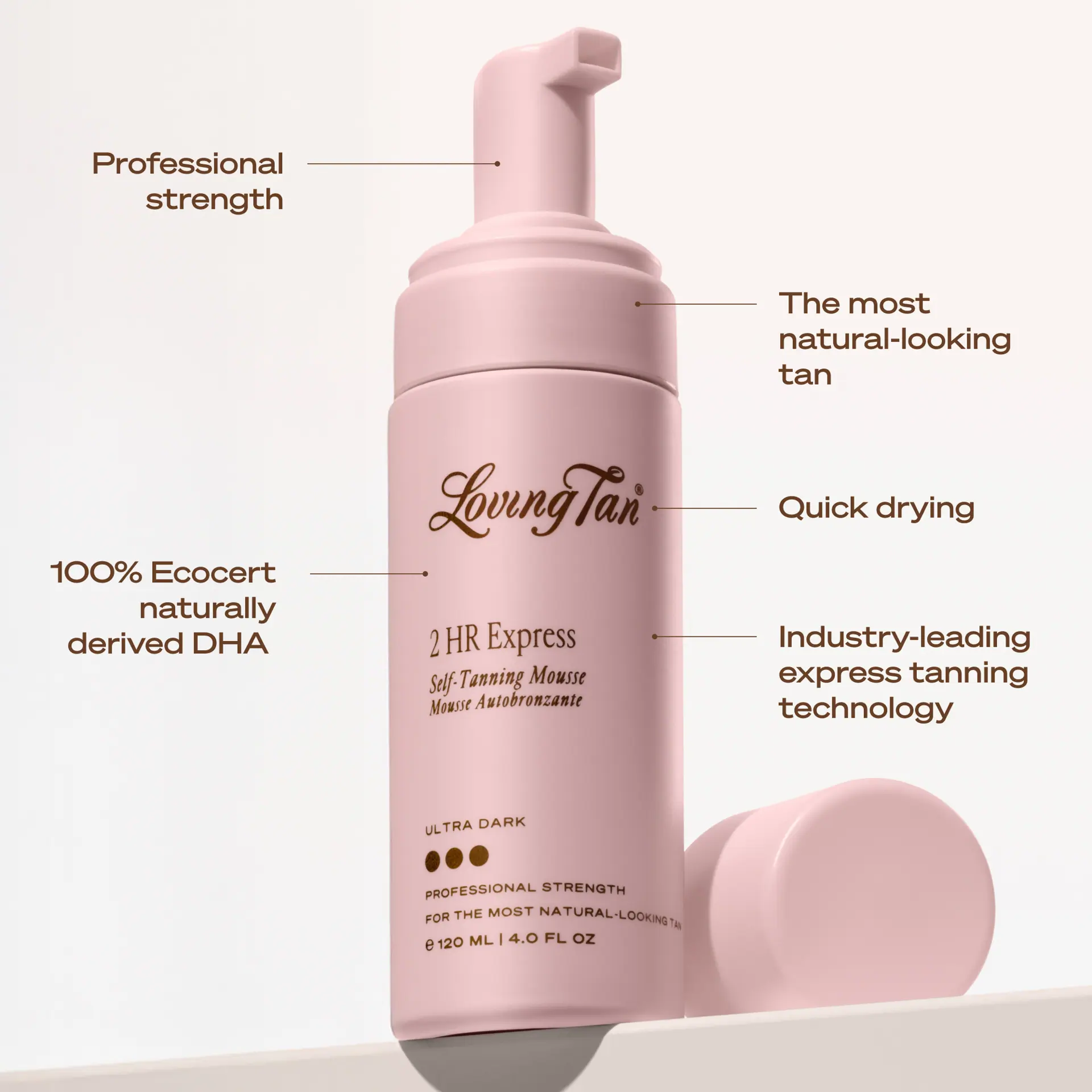 Loving Tan 2hr Express Mousse Ultra Dark 200ml