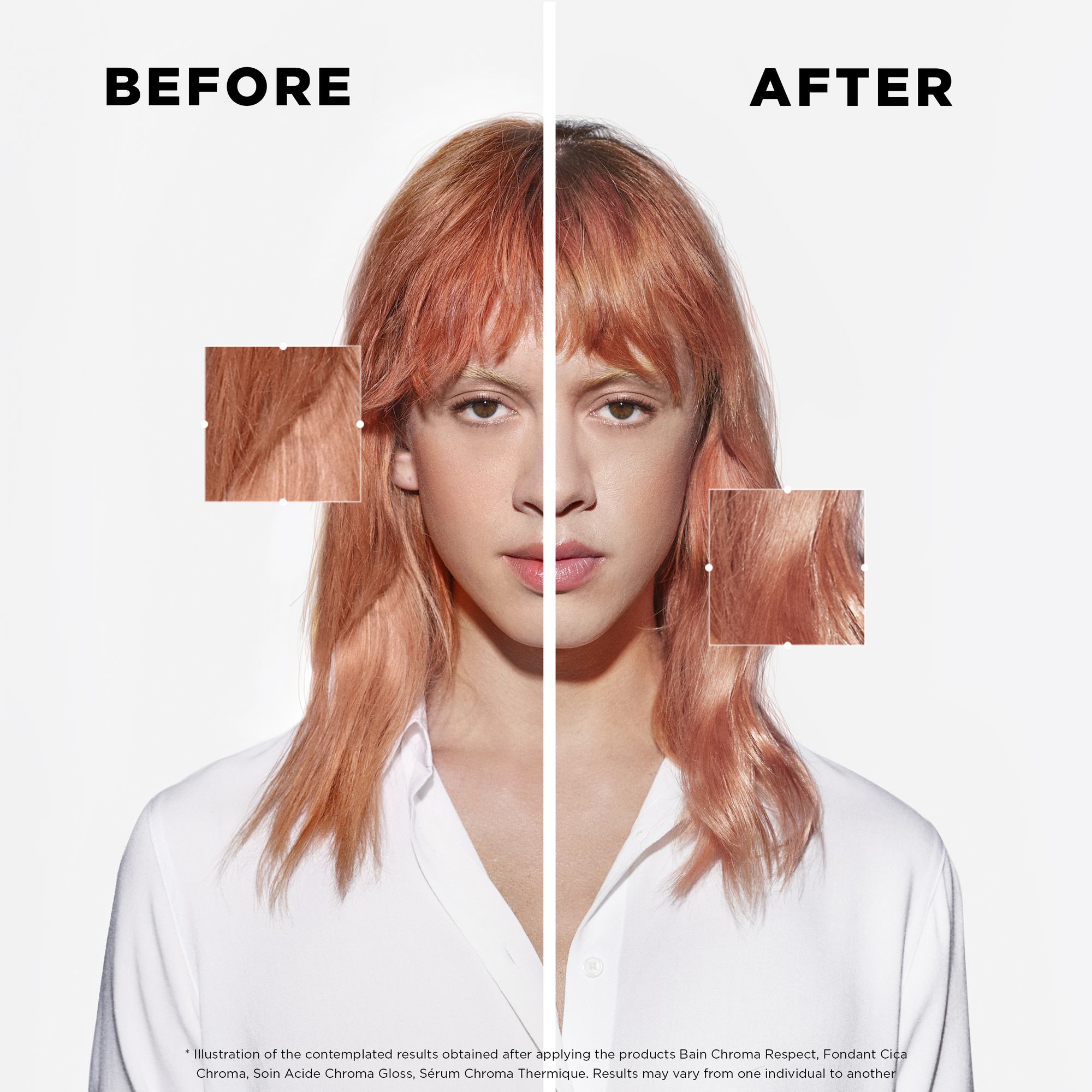 Kérastase Chroma Absolu Bain Chroma Respect Refill Shampoo Pouch For Colour-Treated Hair 500ml