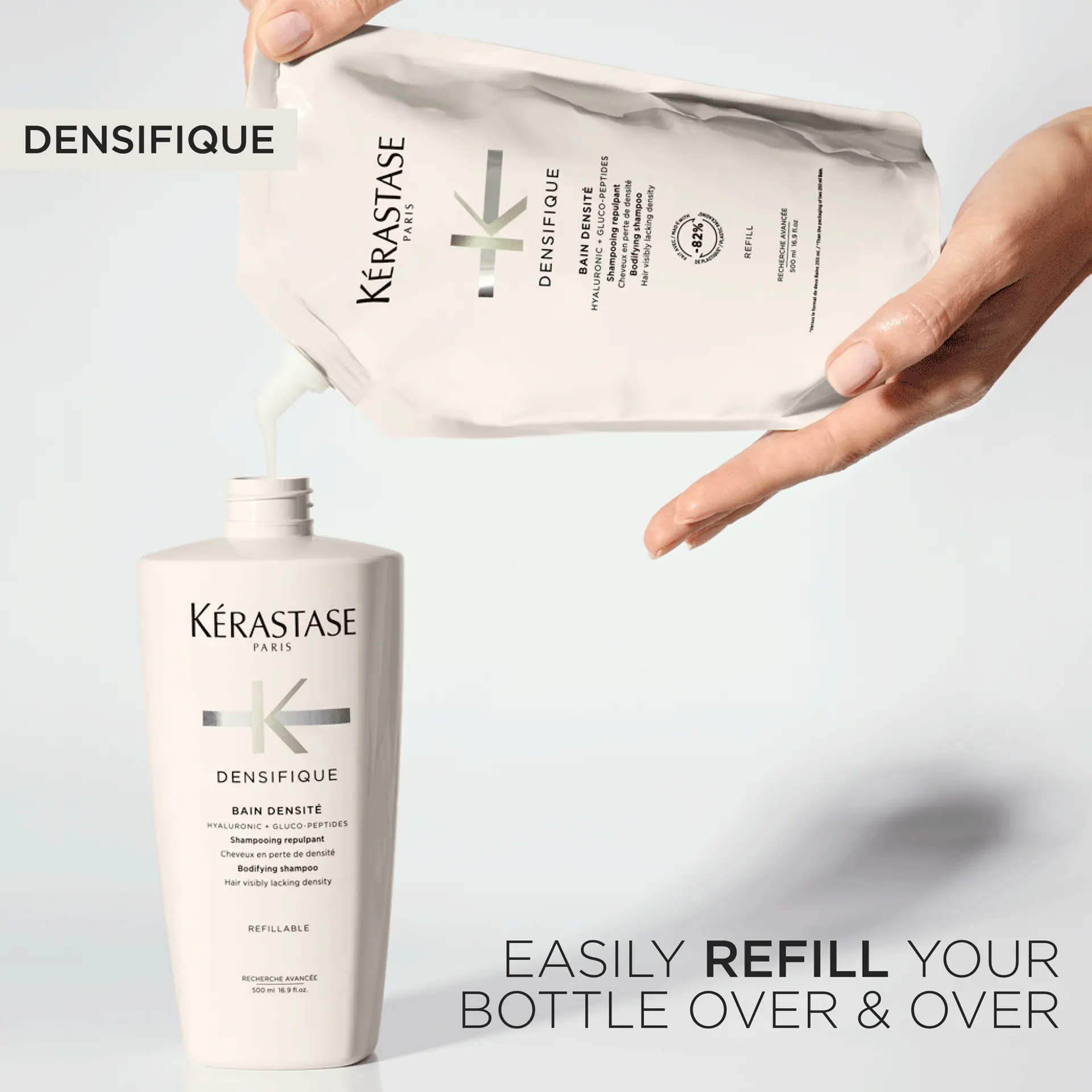 Kérastase Densifique Bain Densité Shampoo For Hair Visibly Lacking Density 500ml