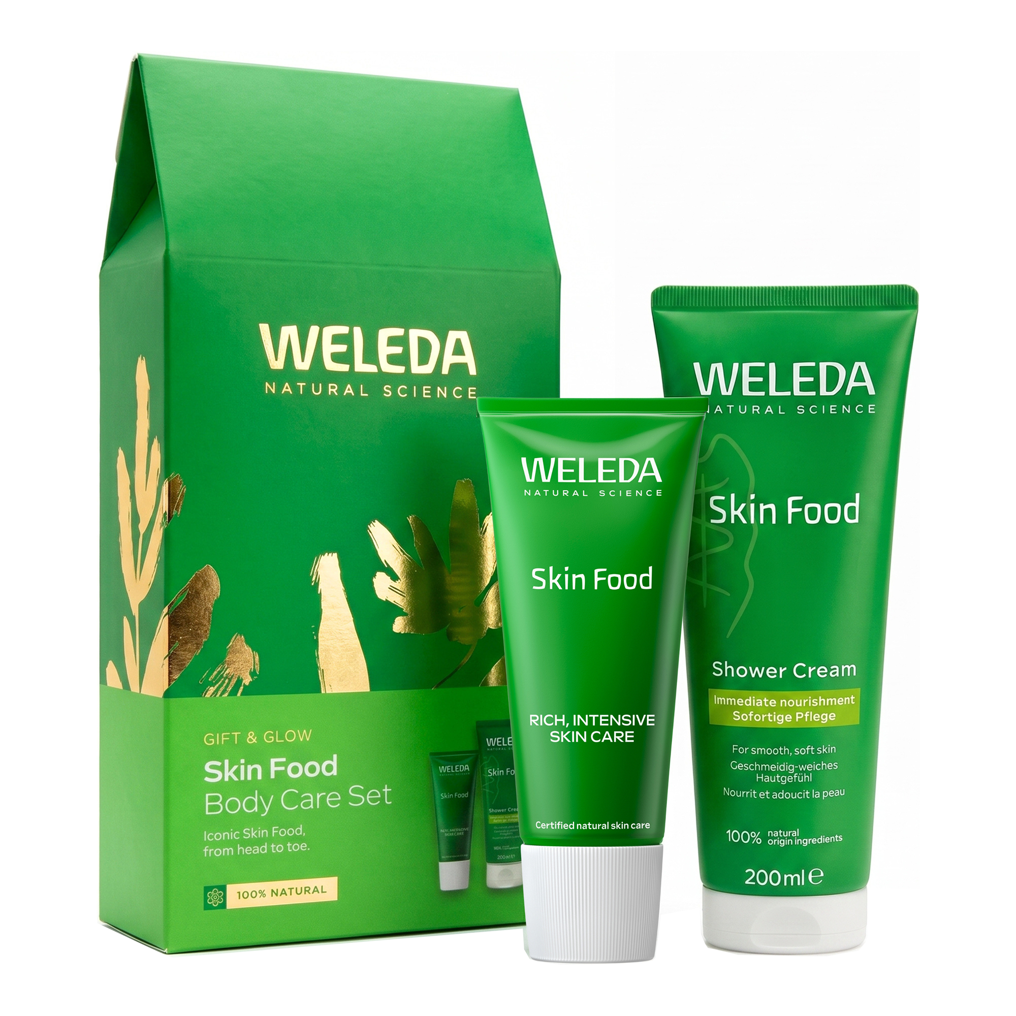 Weleda Gift & Glow Skin Food Body Care Set