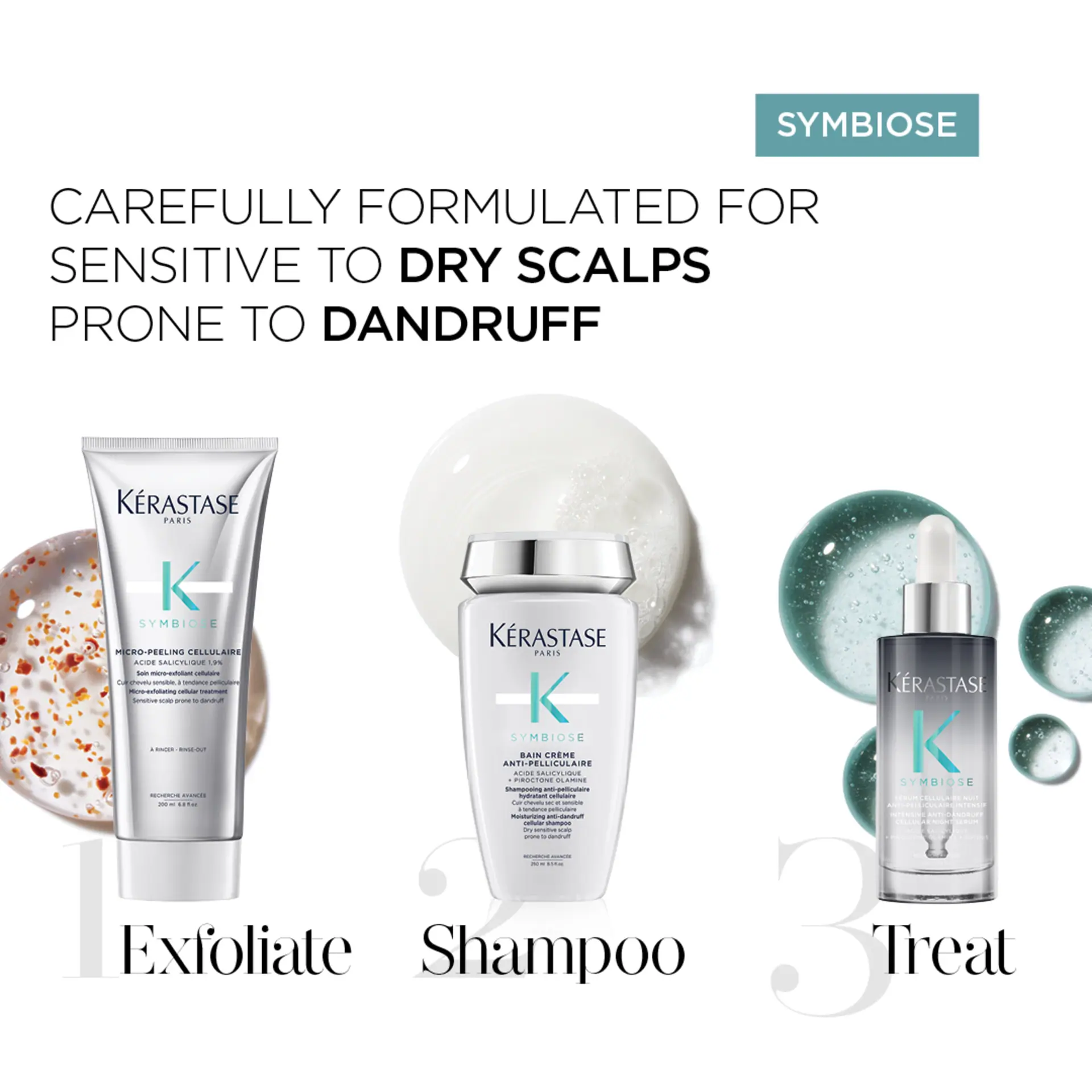 Kérastase Symbiose Intensive Anti-Dandruff Cellular Night Serum 90ml