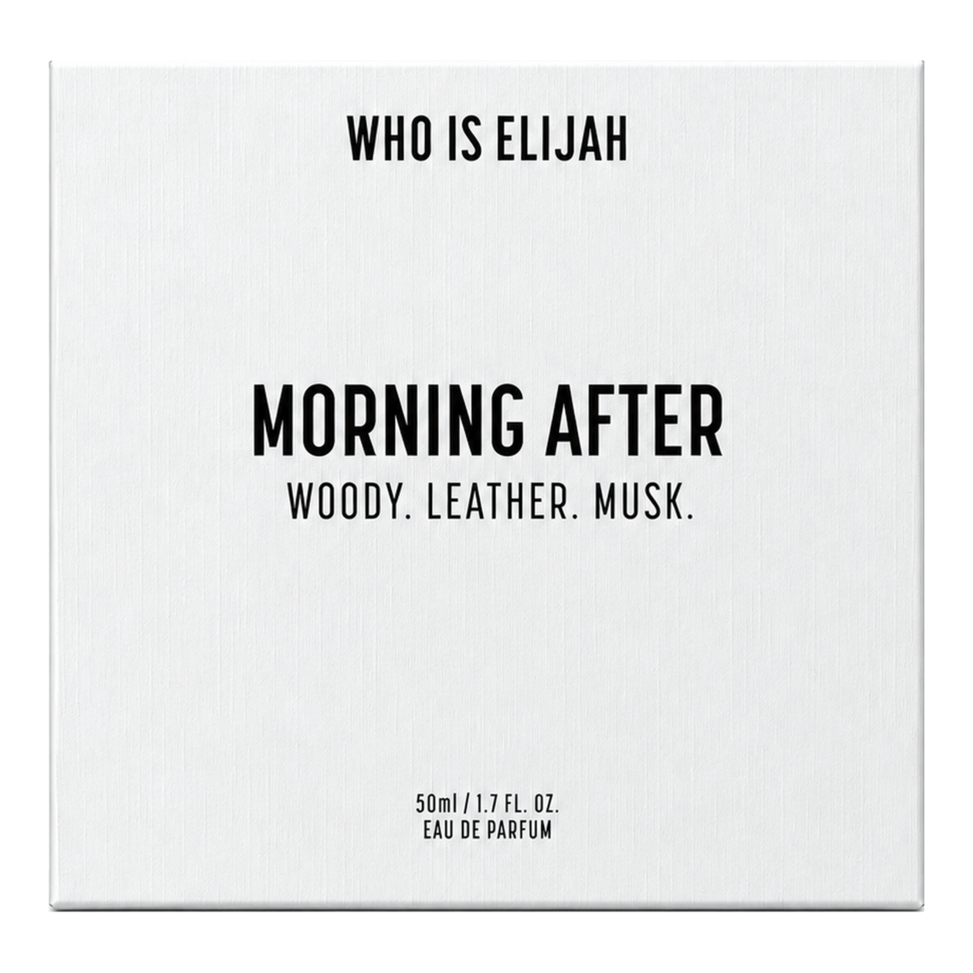 Who Is Elijah Morning After 50ml