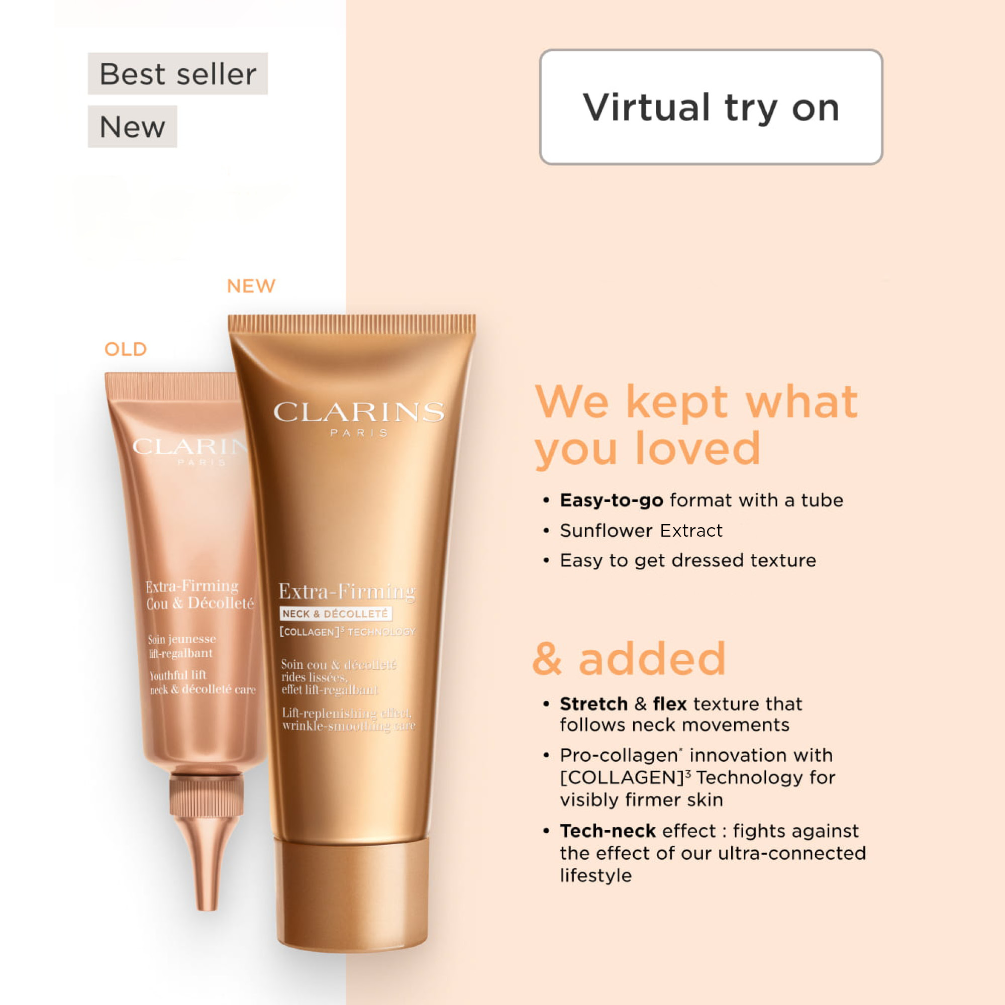 Clarins Extra-Firming Neck 75ml