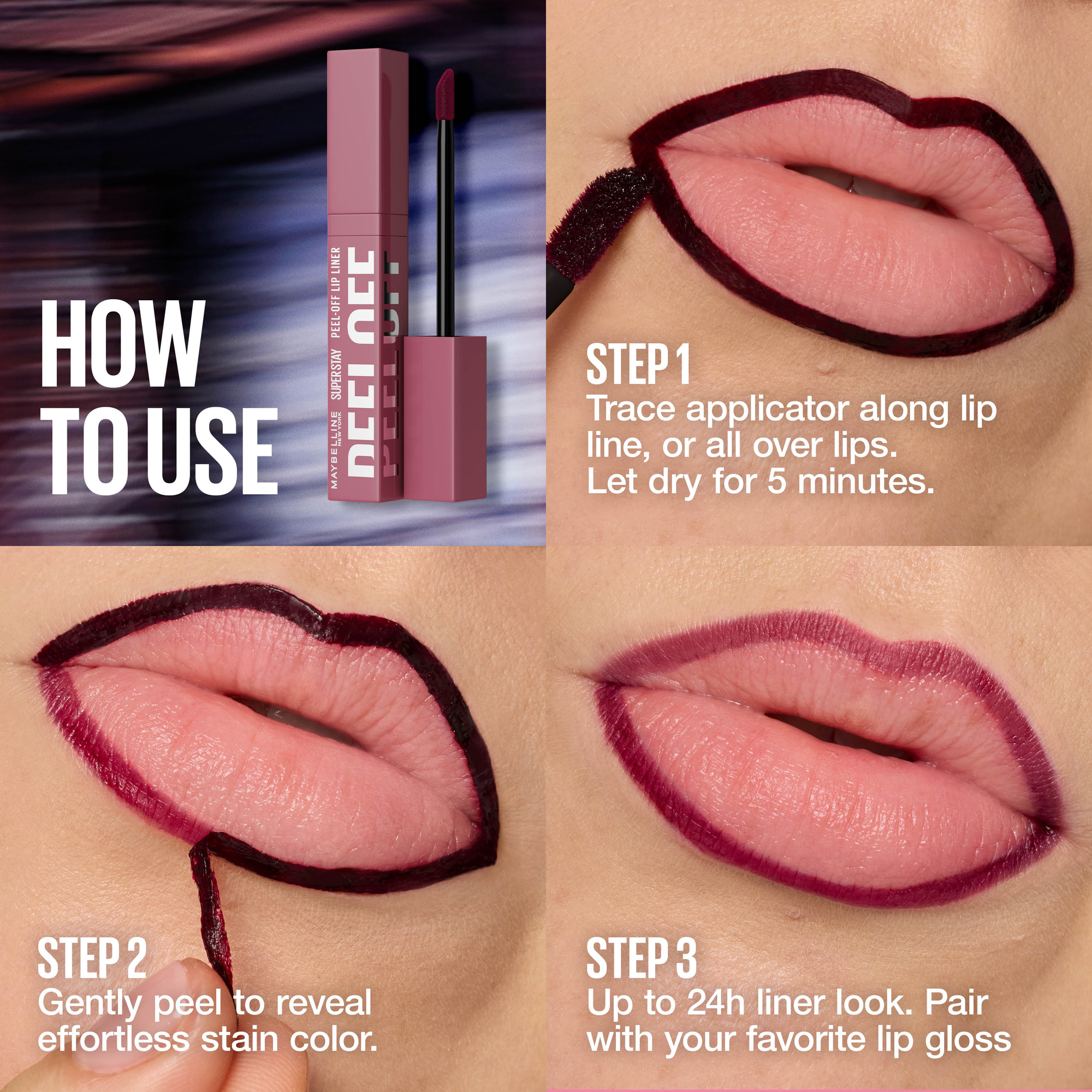Maybelline Super Stay Peel Off Lip Liner Lip Stain