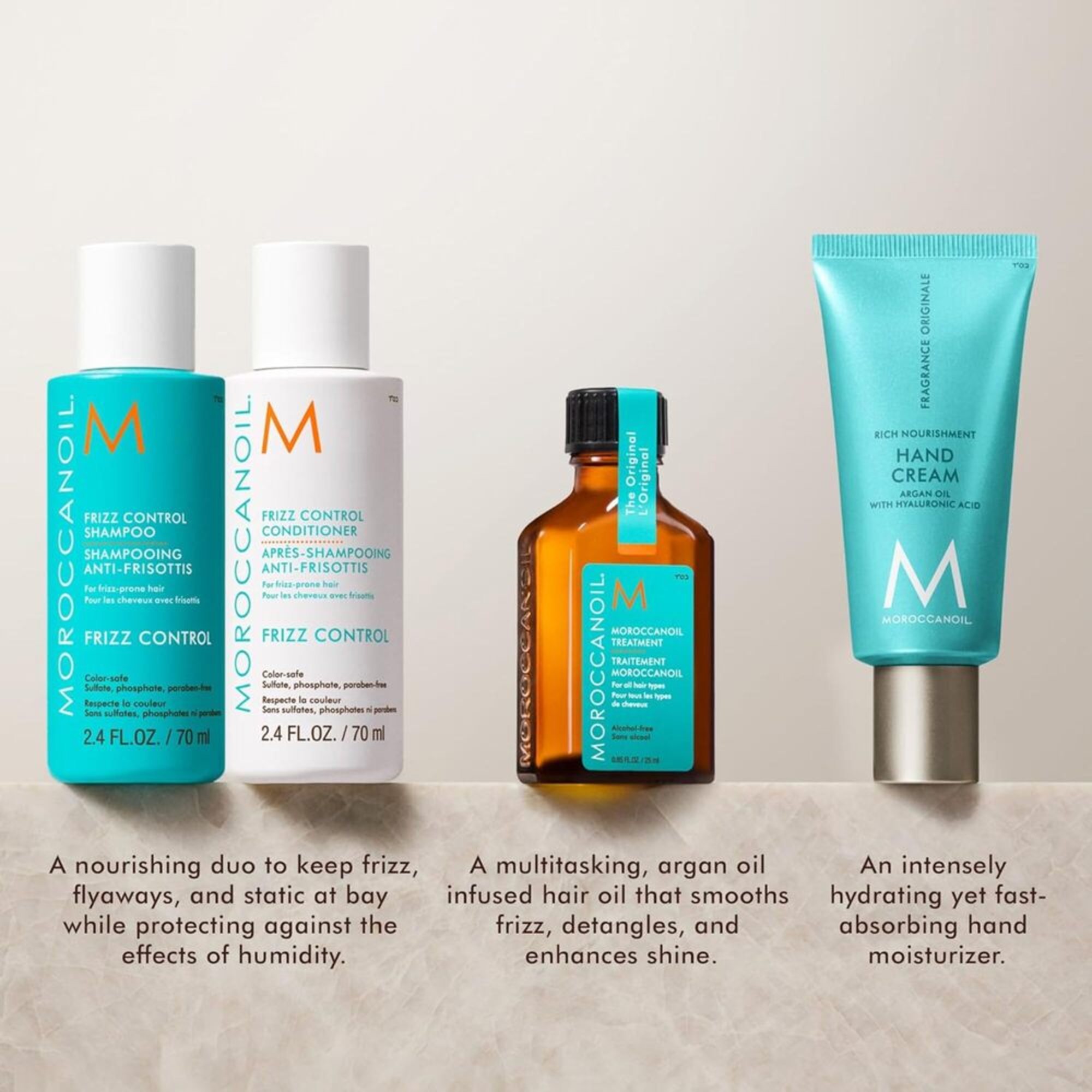 Moroccanoil The Essence of Frizz Control Pack