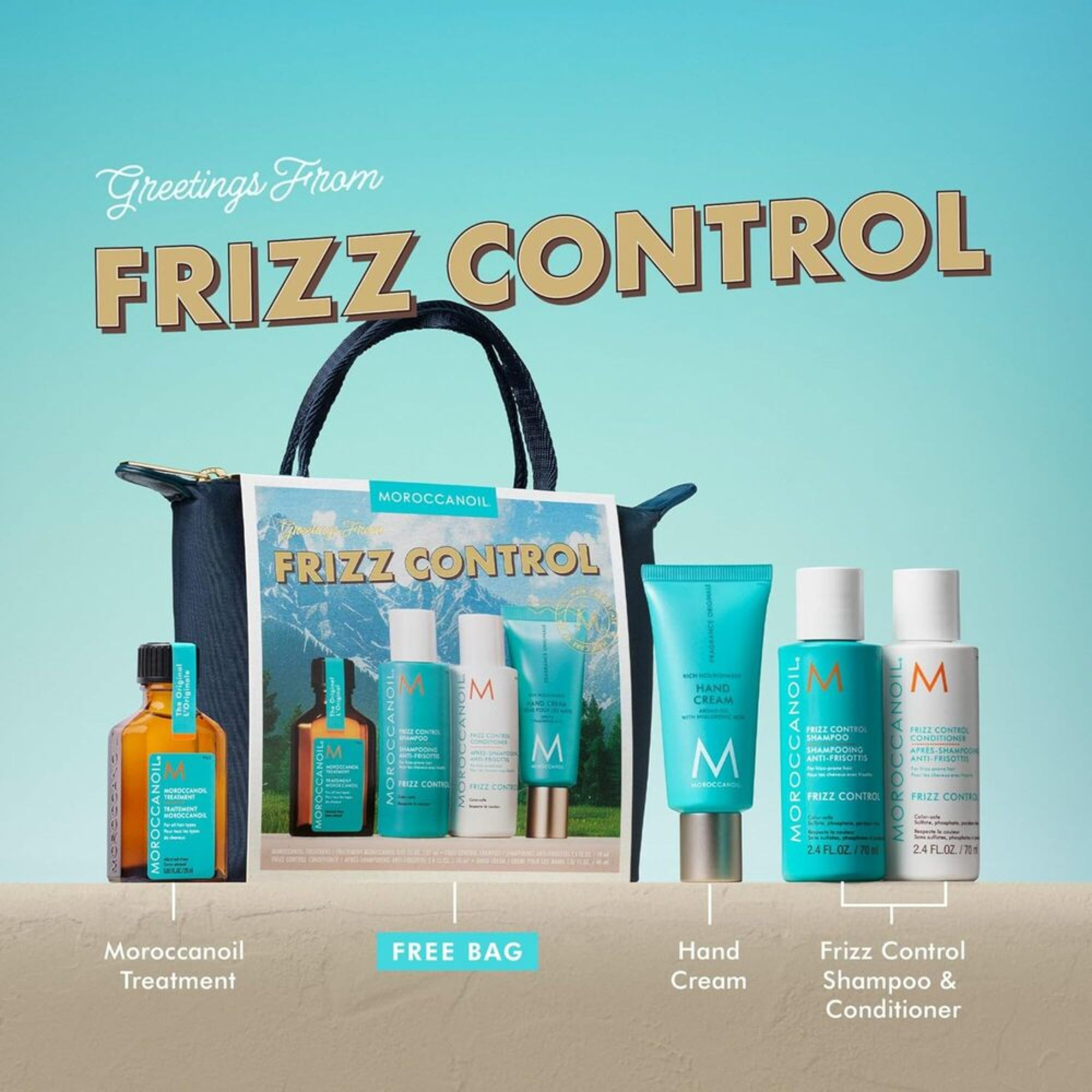 Moroccanoil The Essence of Frizz Control Pack