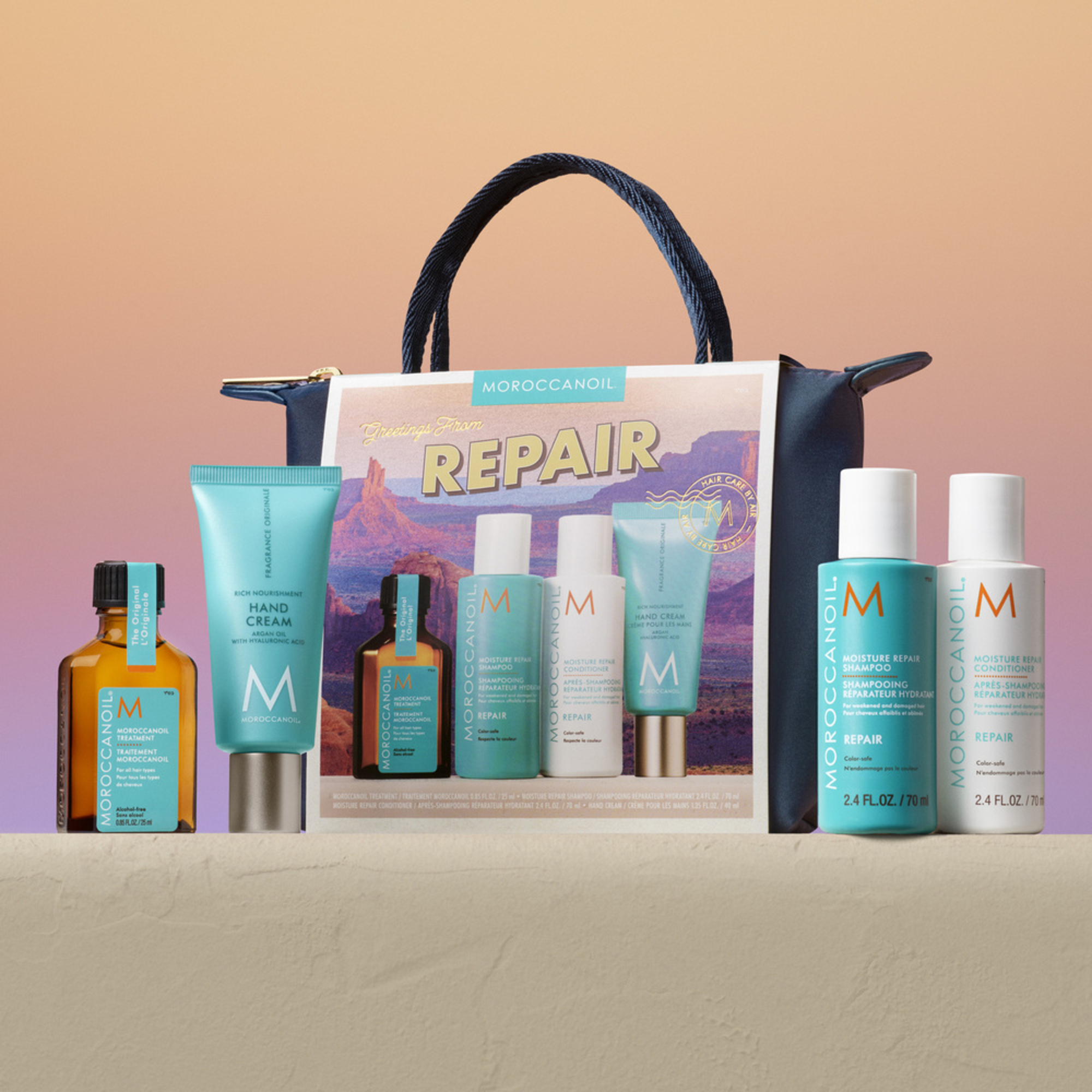 Moroccanoil The Essence Of Repair Pack
