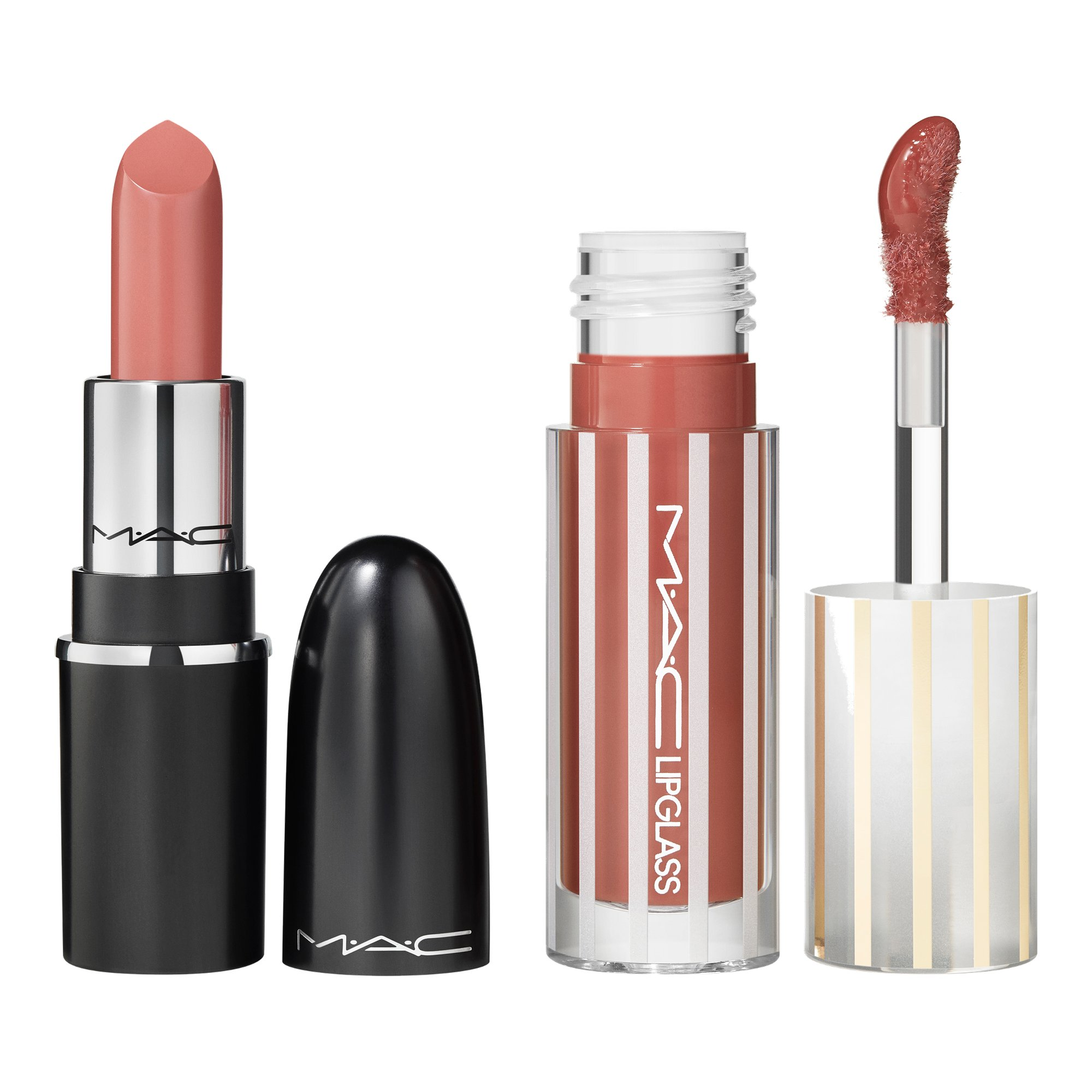 M.A.C Cosmetics Holiday Kits Mini Mac Nudes Lip Combo