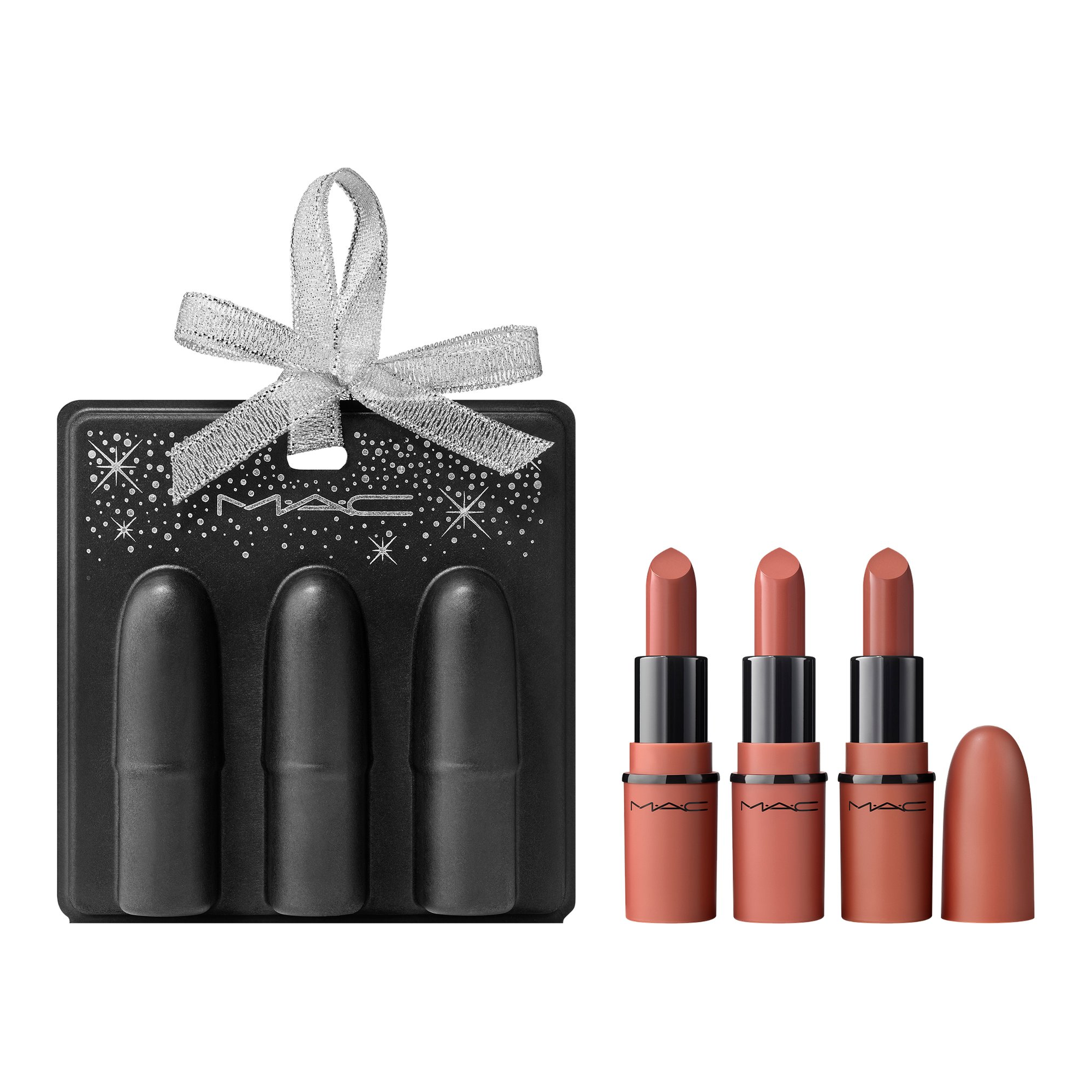 M.A.C Cosmetics Holiday Kits Teddy Party Mini Lip Trio