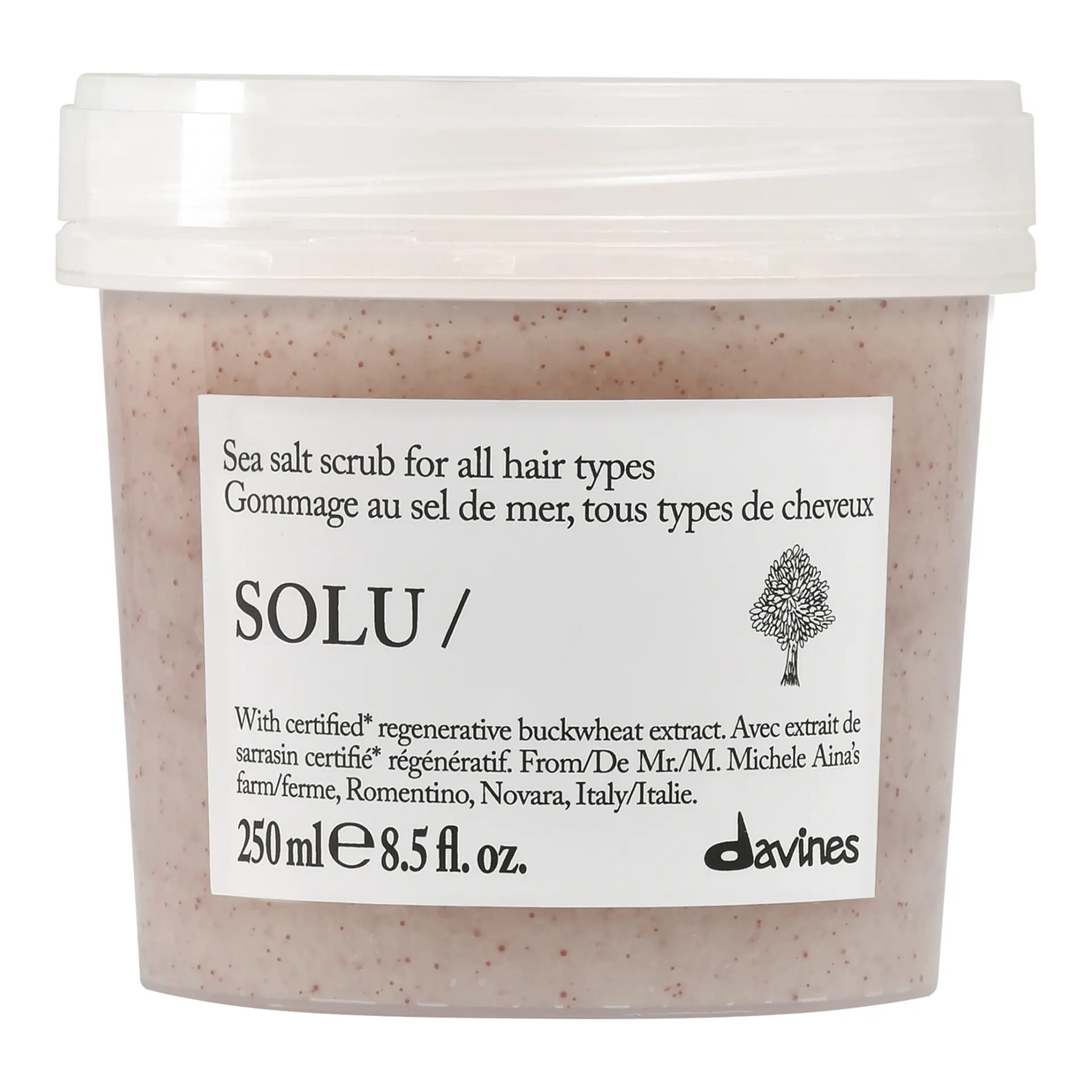 DAVINES ESSENTIALS Solu Sea Salt Scrub 250ml