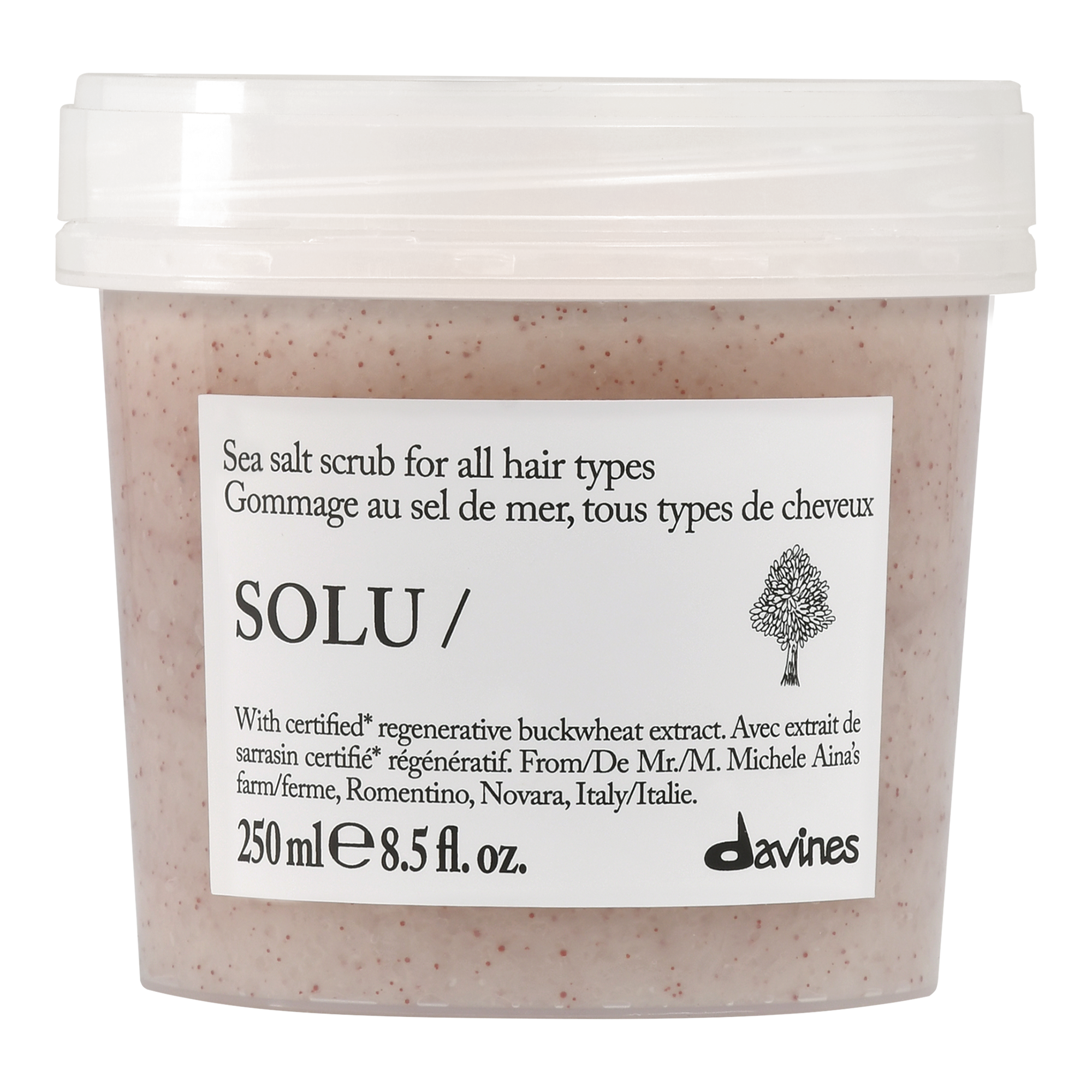 DAVINES ESSENTIALS Solu Sea Salt Scrub 250ml