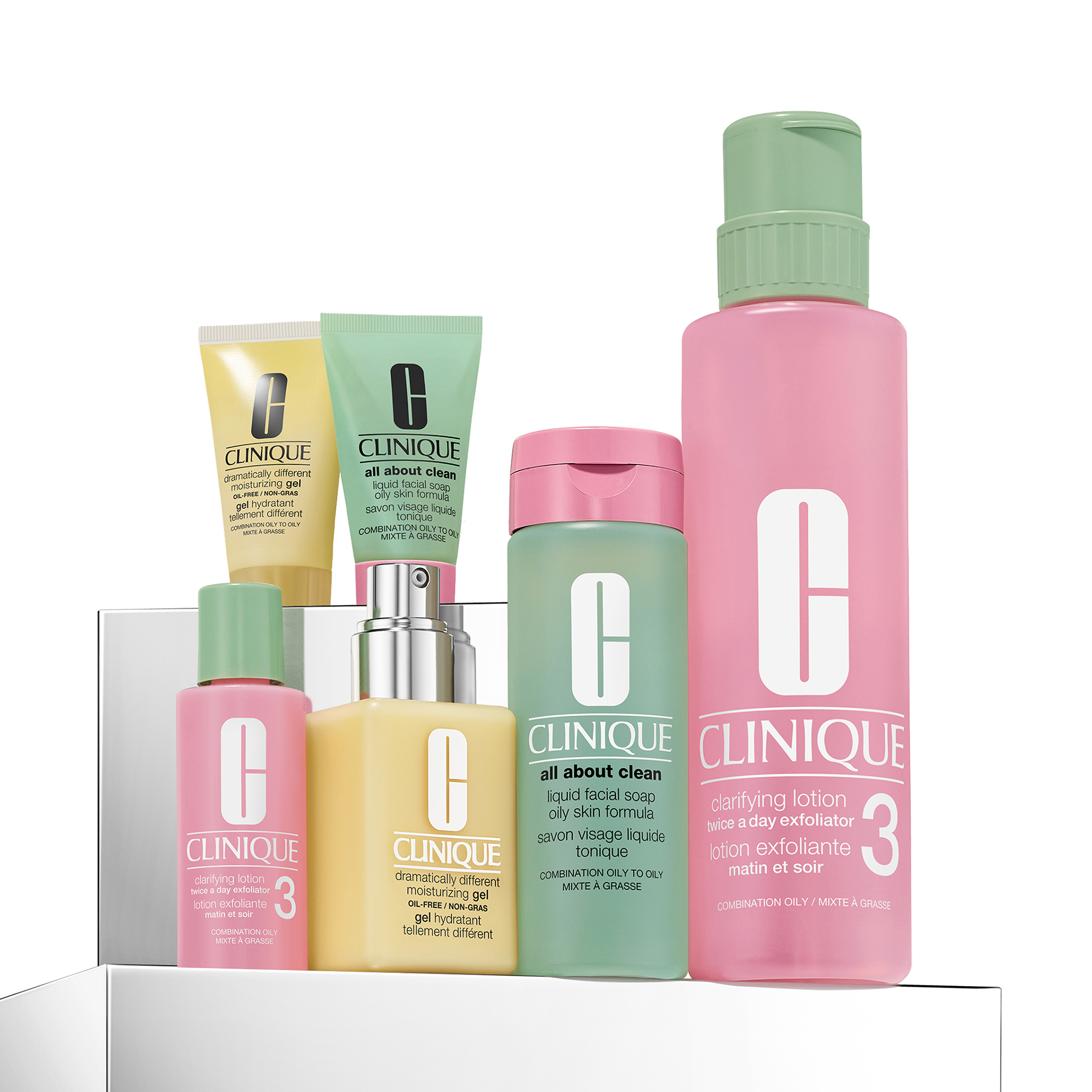 Clinique Great Skin Everywhere: For Combination Oily Set