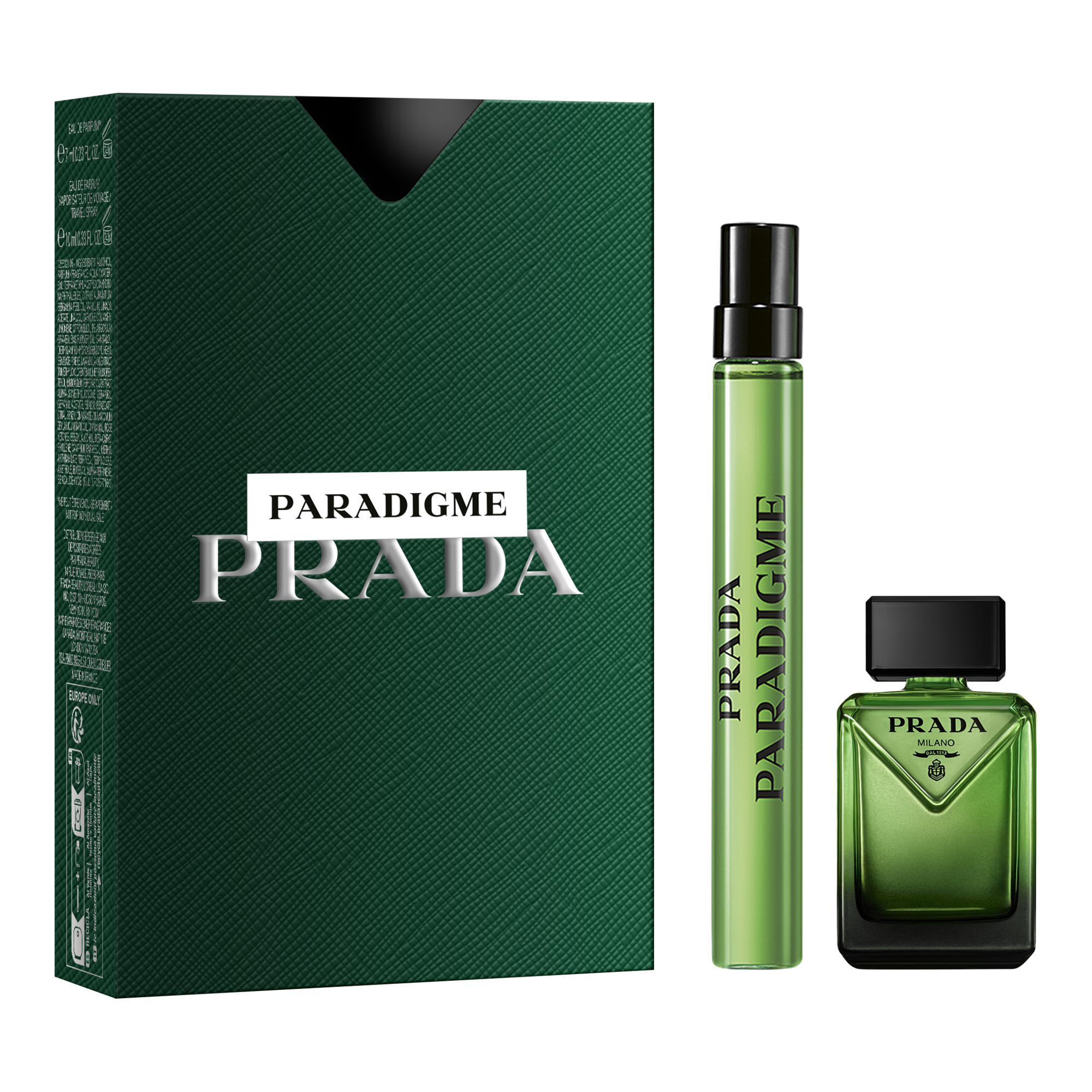 Prada Paradigme EDP 10ml + 7ml Mini Set