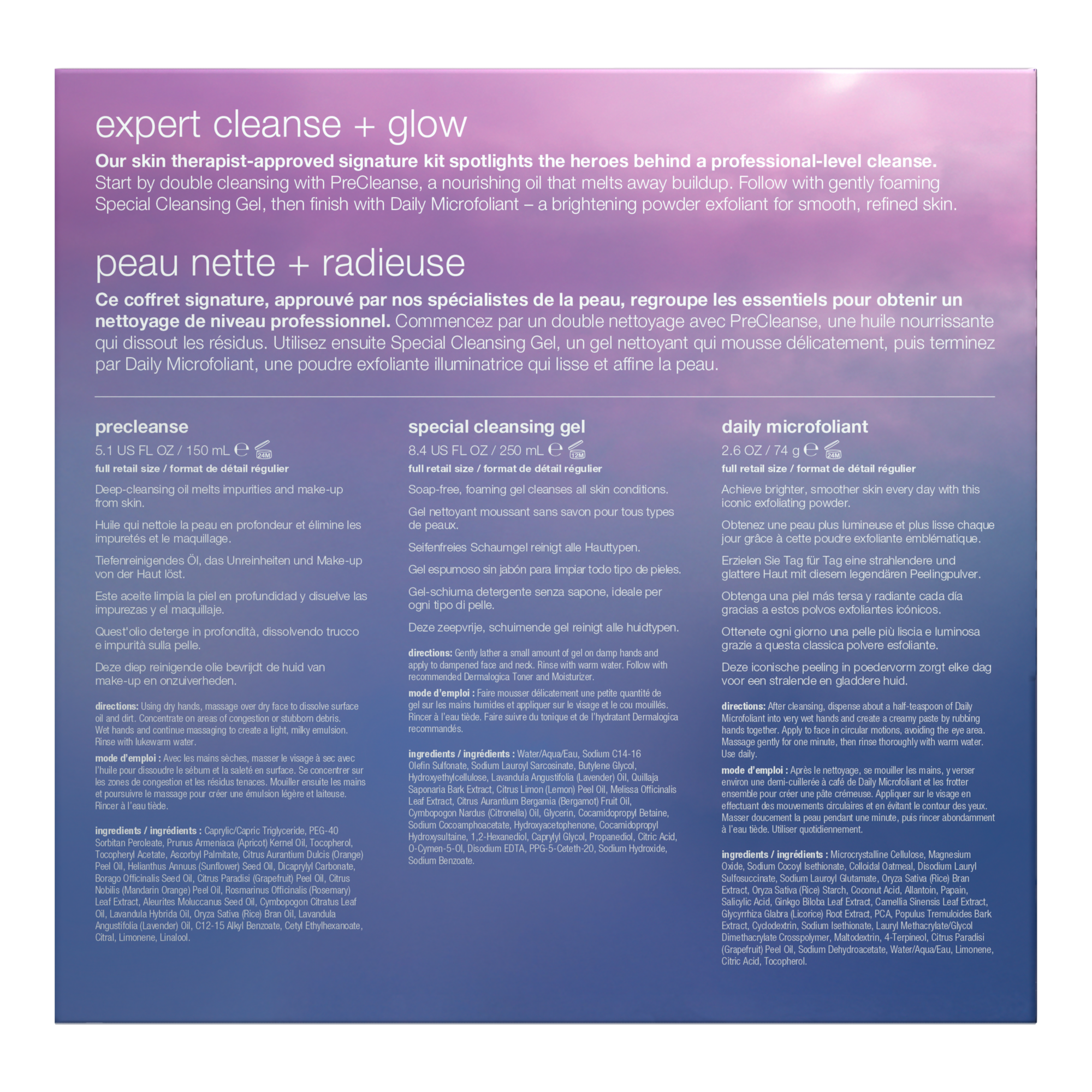 Dermalogica Expert Cleanse + Glow