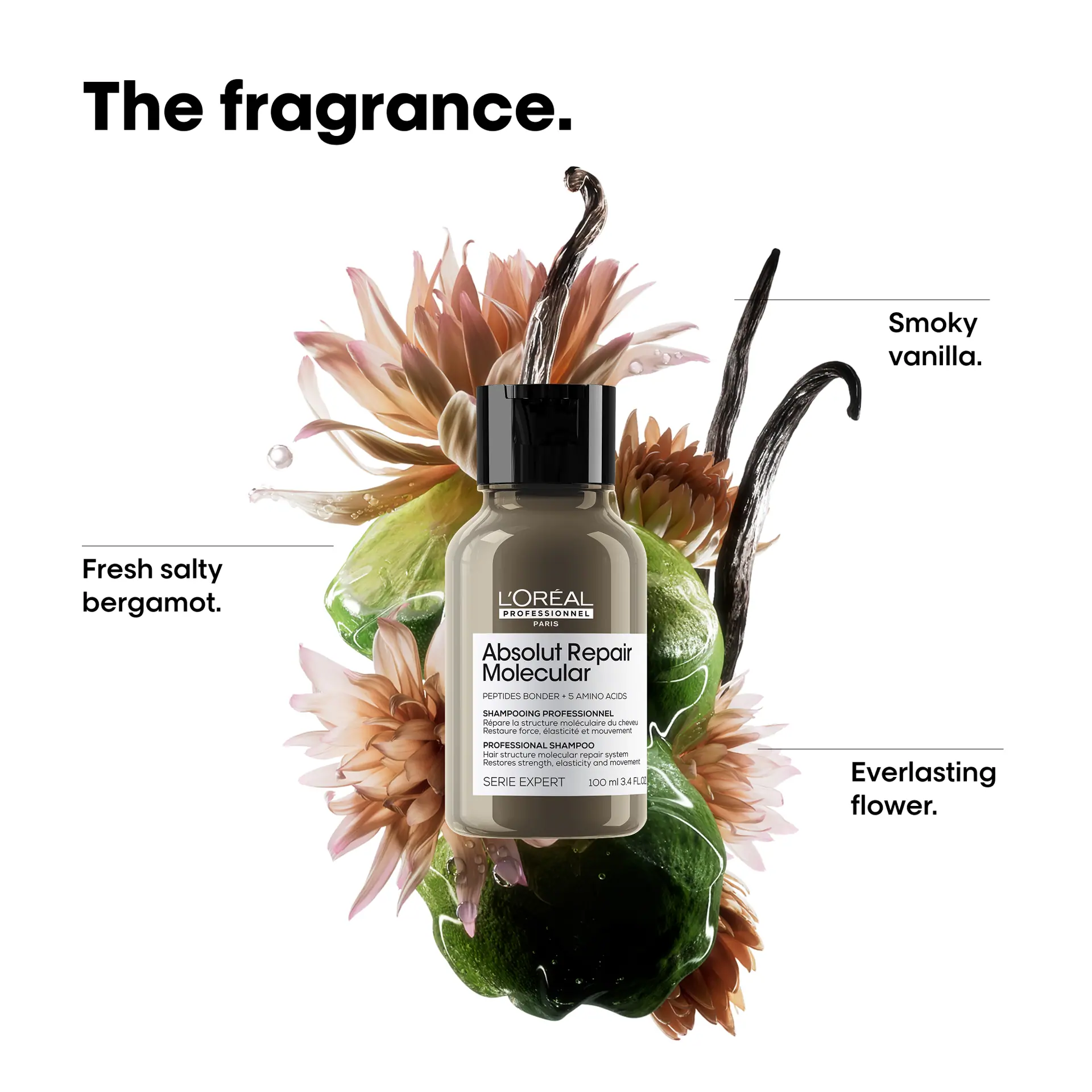 L'Oreal Professionnel Absolut Repair Molecular Shampoo 100ml