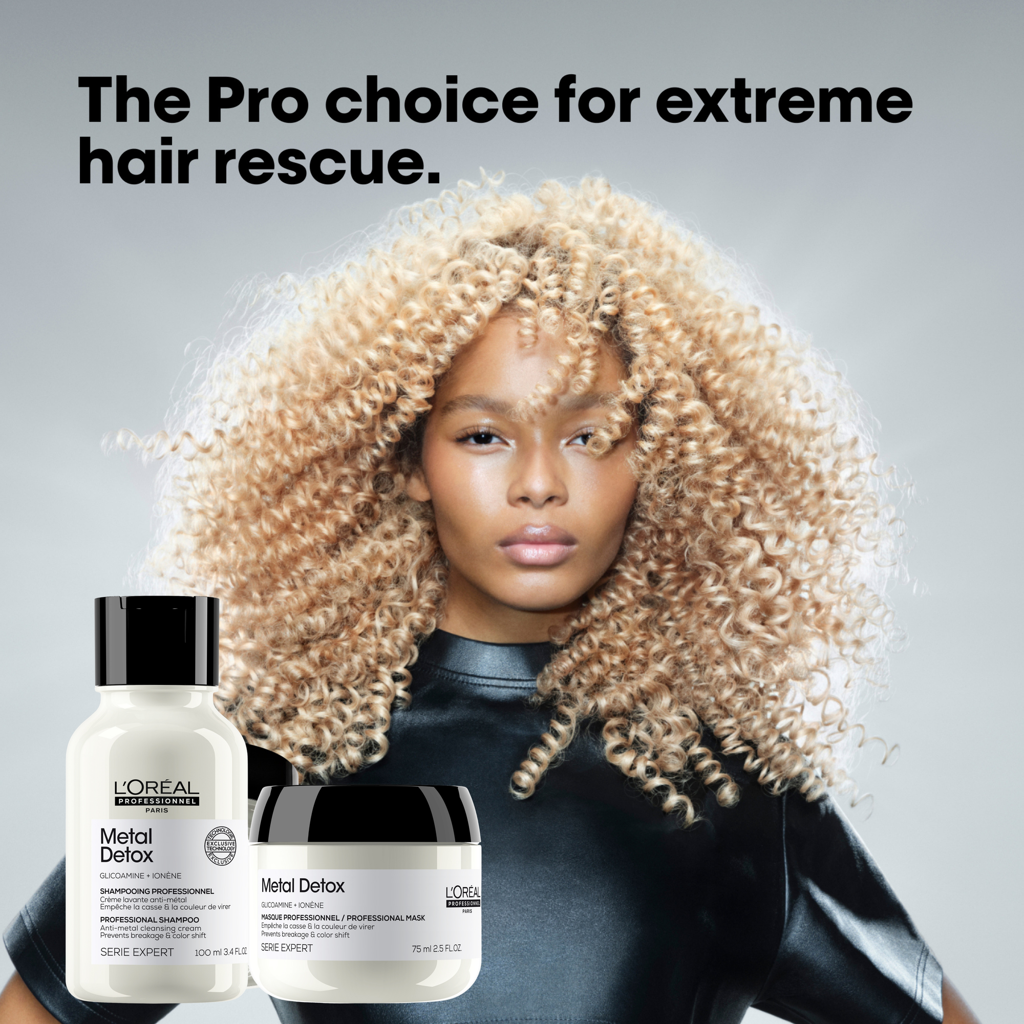 L'Oreal Professionnel Metal Detox Shampoo 100ml