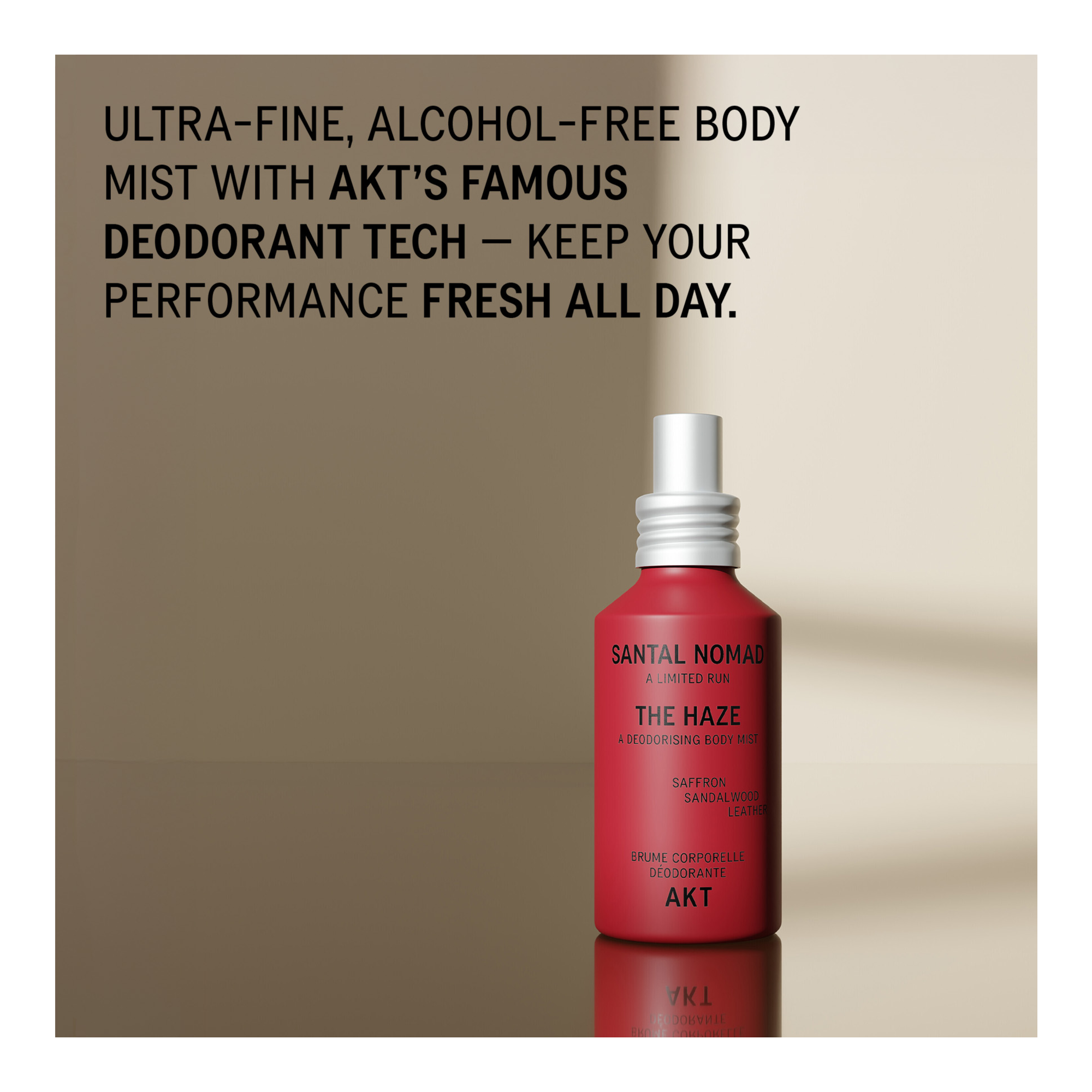 AKT London The Haze Body Deodorizing Mist - Santal Nomad