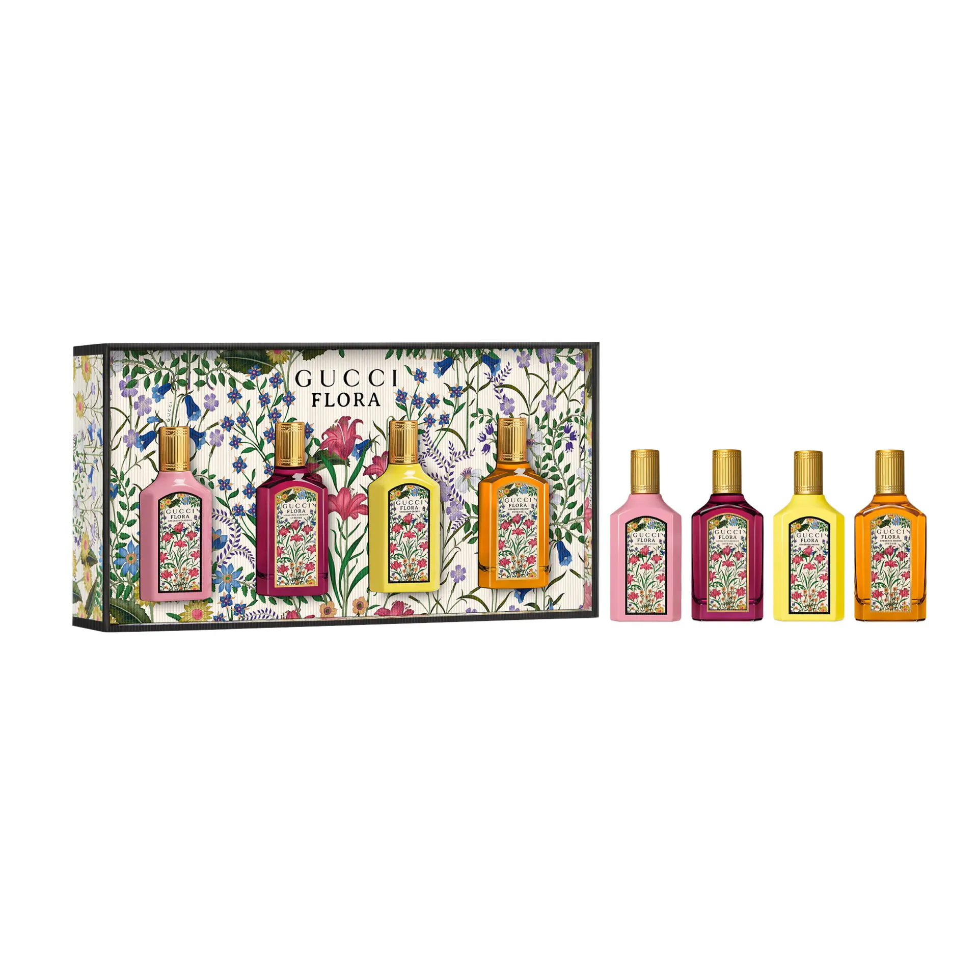 Gucci Beauty Flora Deluxe Miniature Gift Set x 4