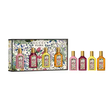 Gucci Beauty Flora Deluxe Miniature Gift Set x 4